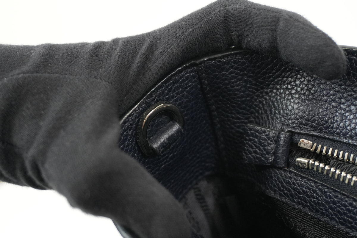 Pre-Owned Prada Briefcase Navy Blue