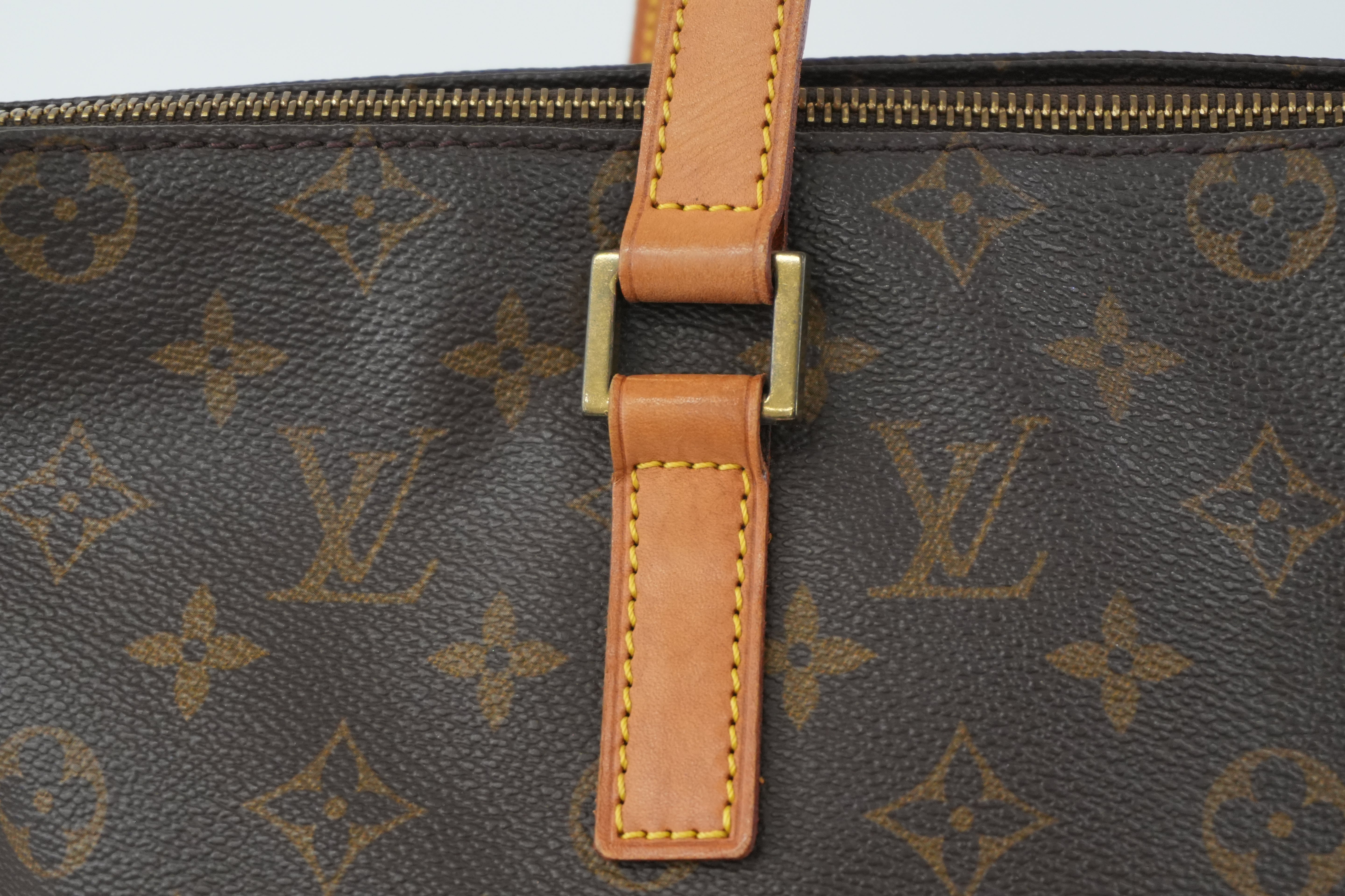 Pre-owned Louis Vuitton Monogram Cabas Mezzo Tote Bag