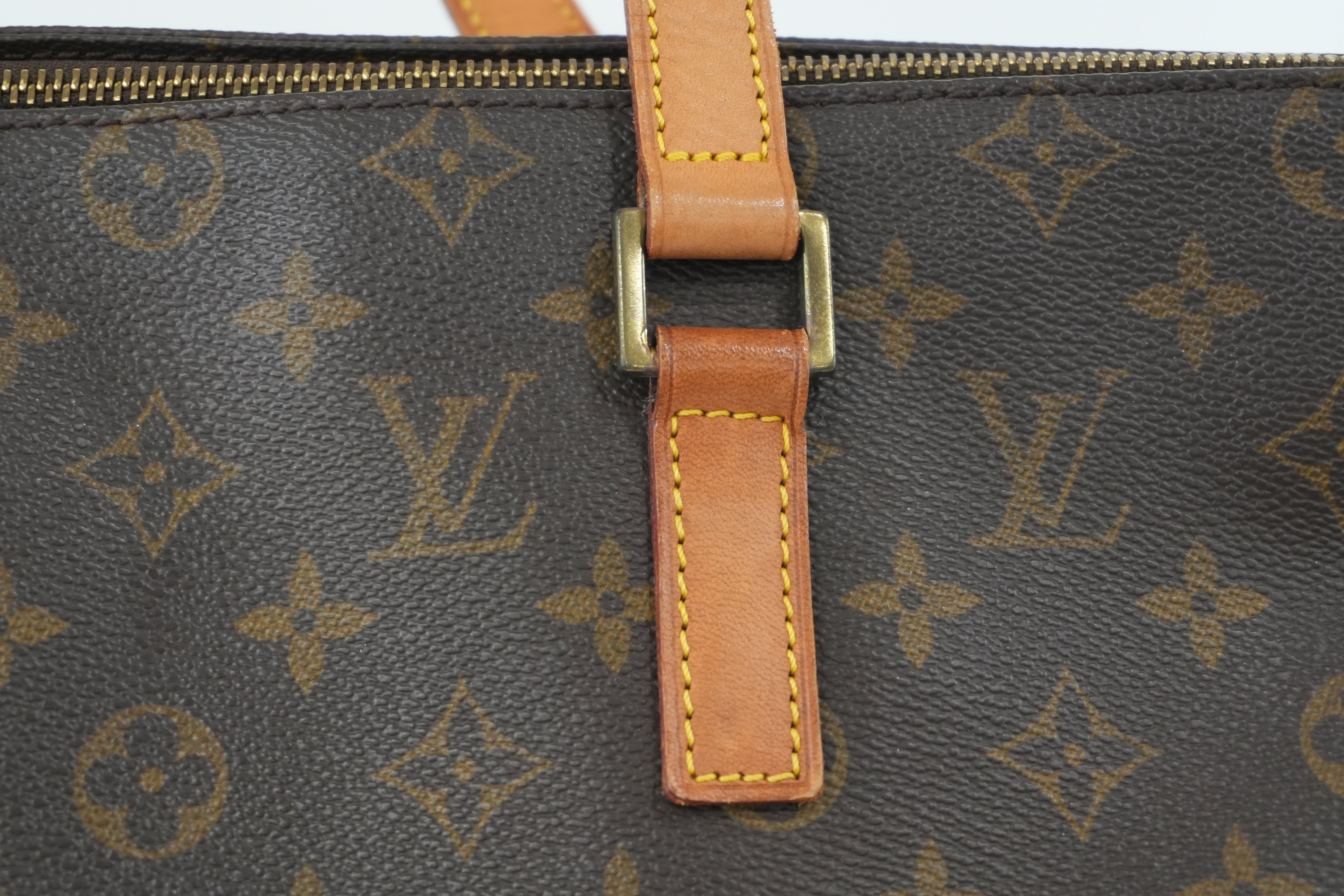 Pre-owned Louis Vuitton Monogram Cabas Mezzo Tote Bag