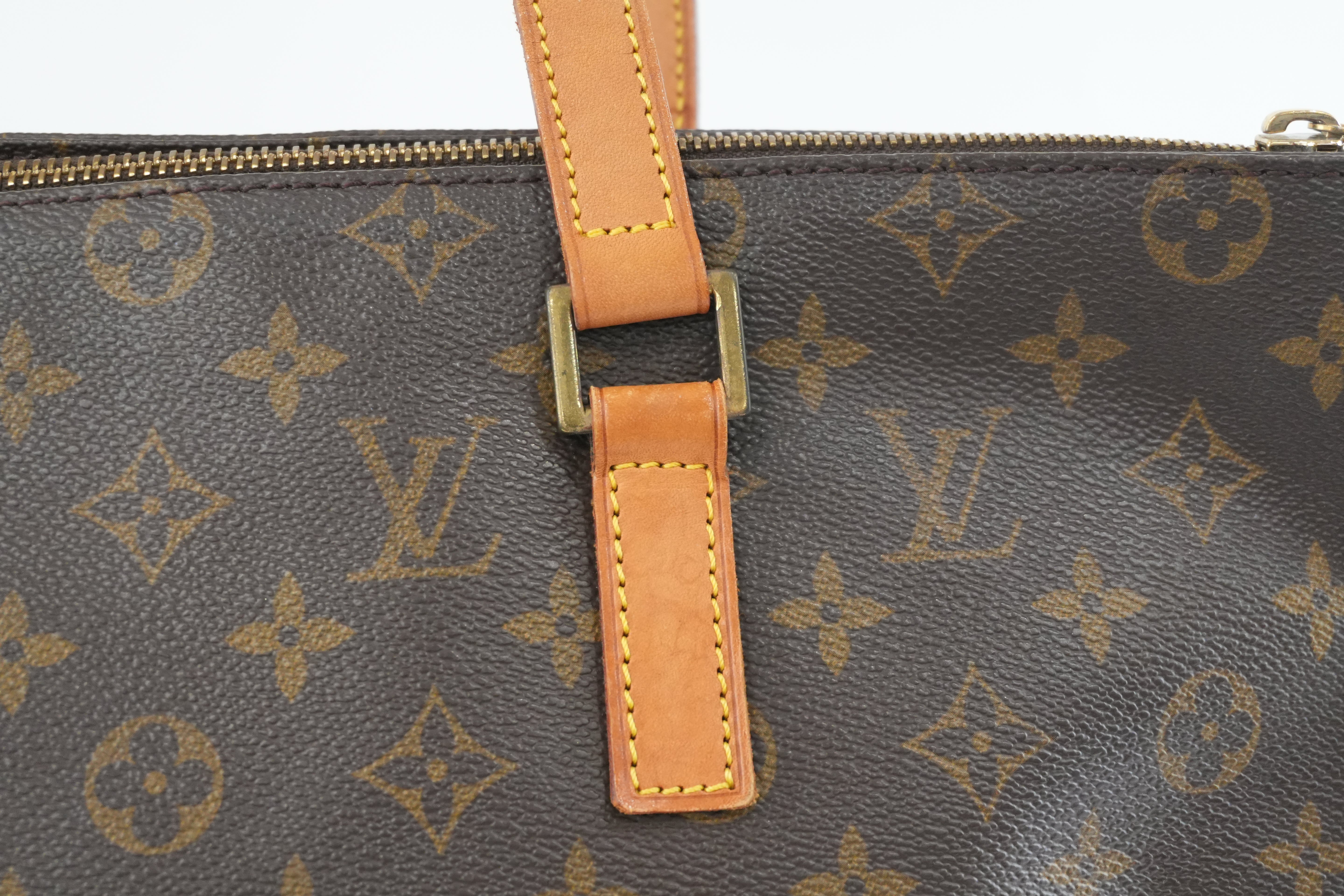 Pre-owned Louis Vuitton Monogram Cabas Mezzo Tote Bag