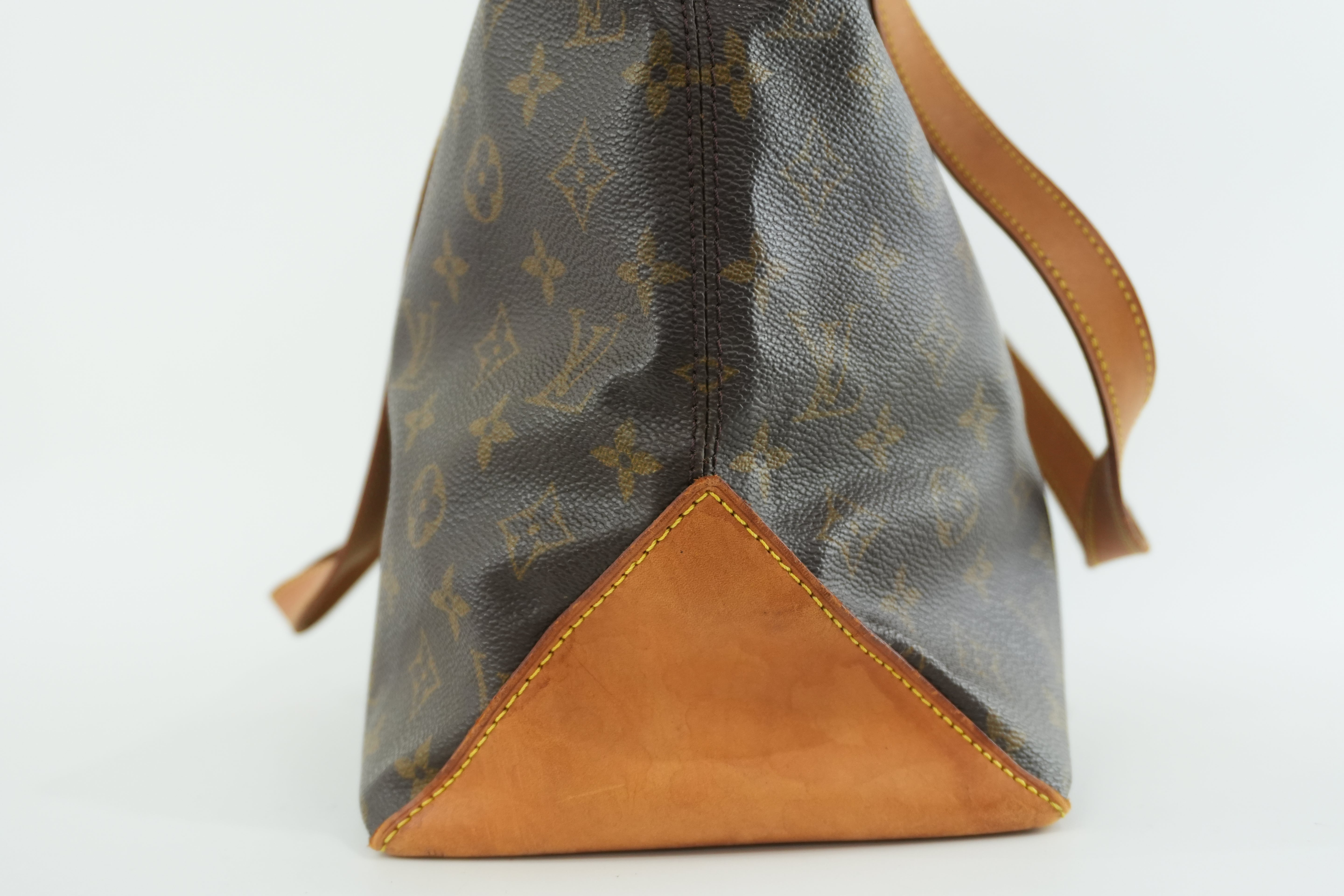 Pre-owned Louis Vuitton Monogram Cabas Mezzo Tote Bag