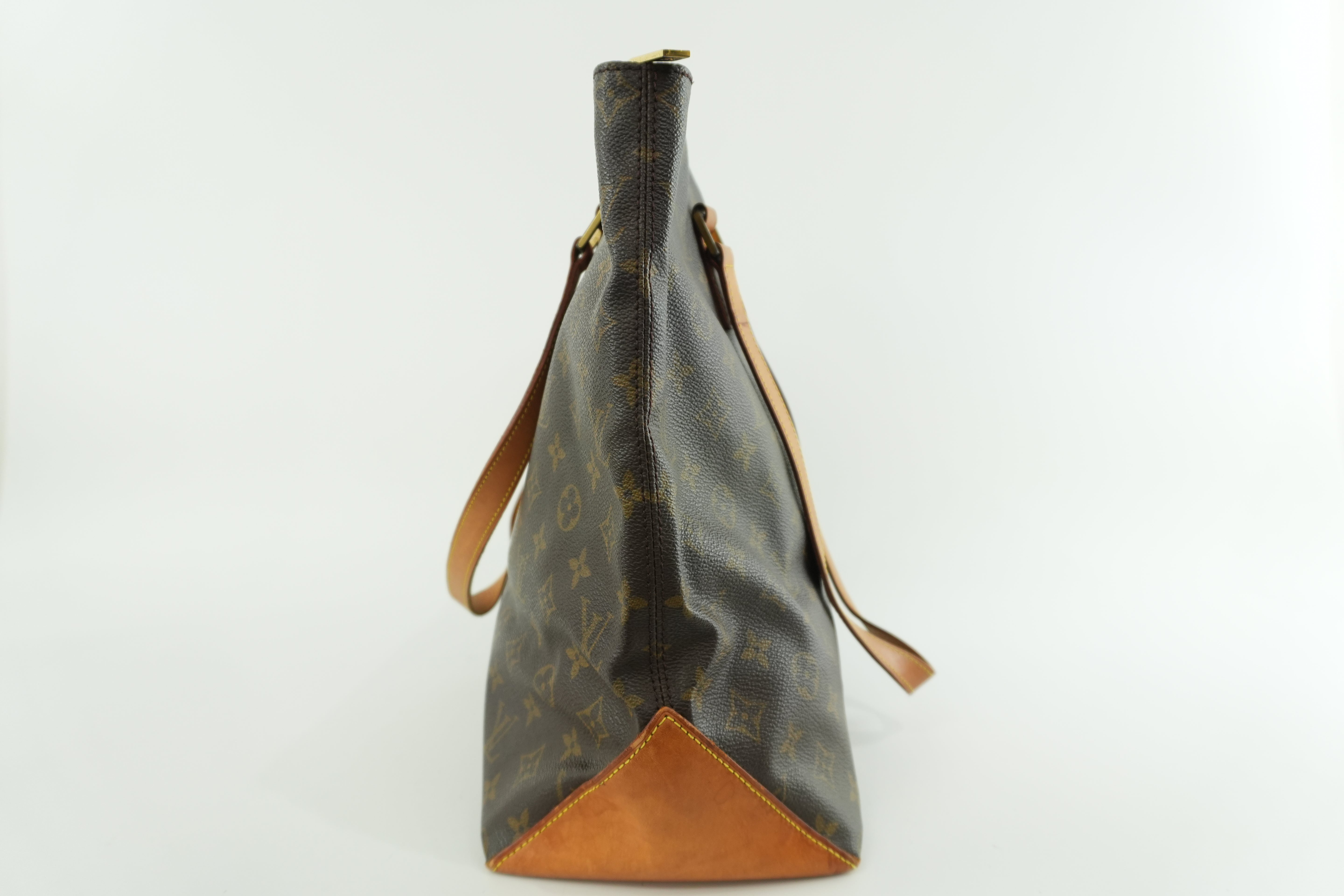 Pre-owned Louis Vuitton Monogram Cabas Mezzo Tote Bag