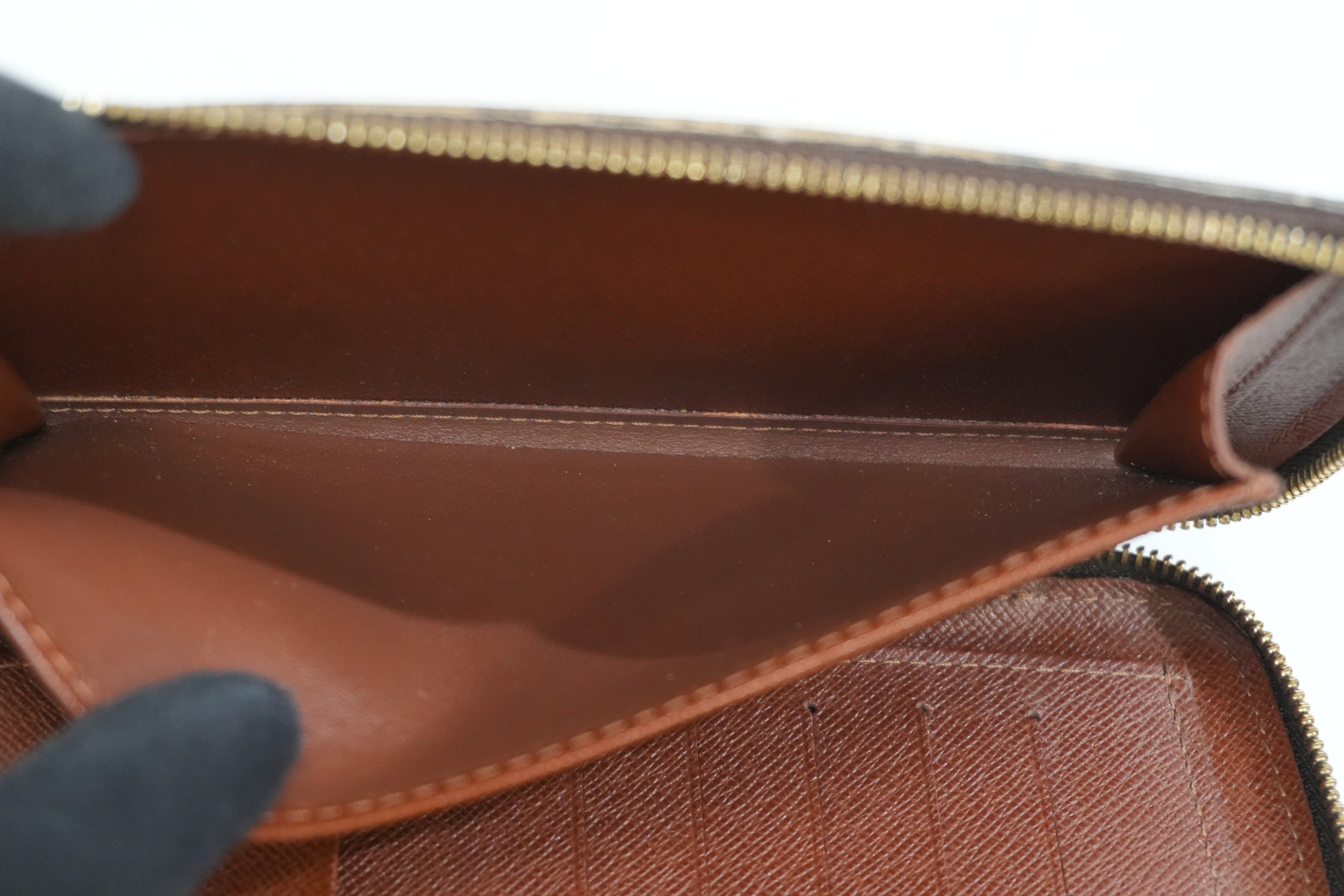 Pre-owned Louis Vuitton Monogram Short Organizer