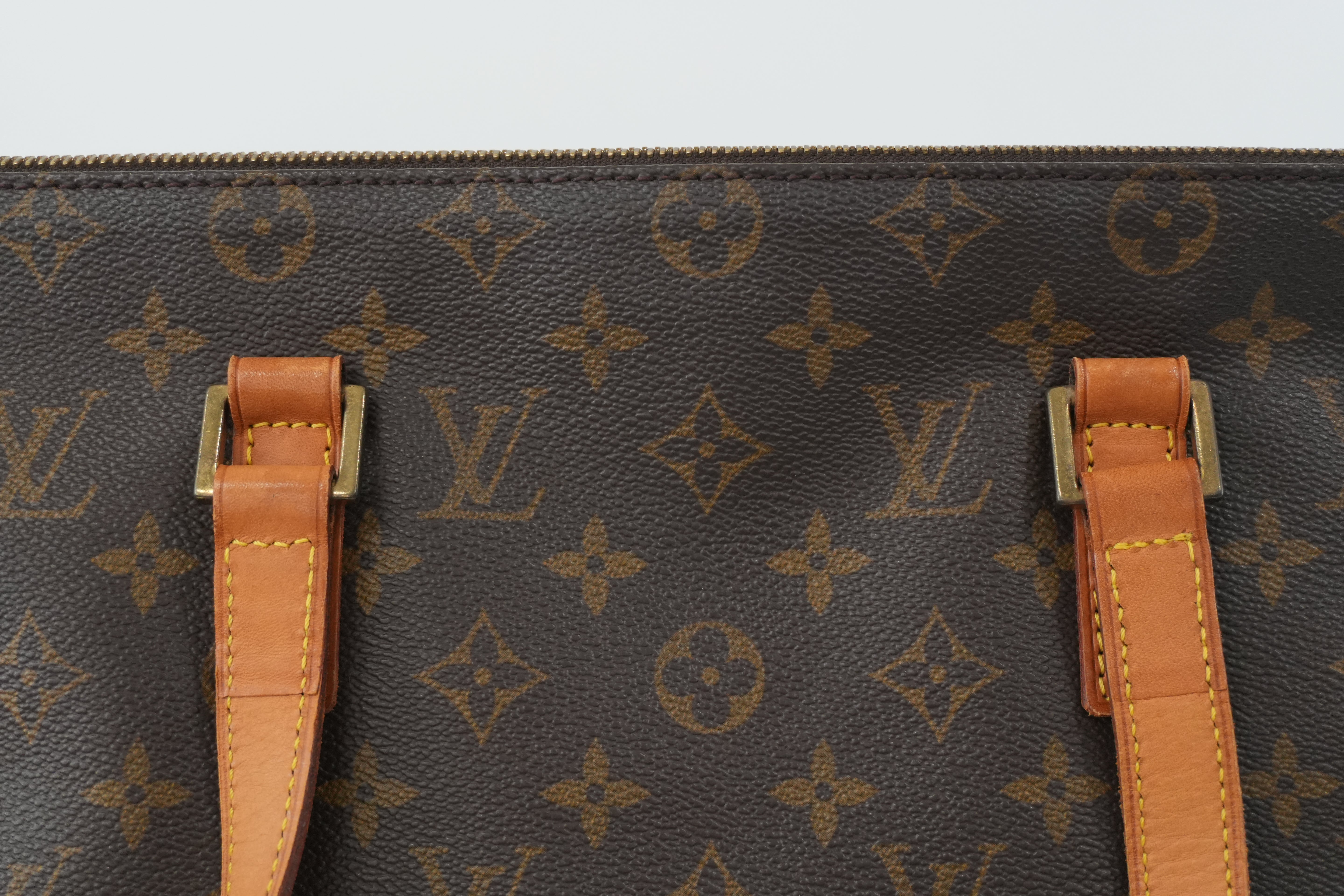 Pre-owned Louis Vuitton Monogram Cabas Mezzo Tote Bag
