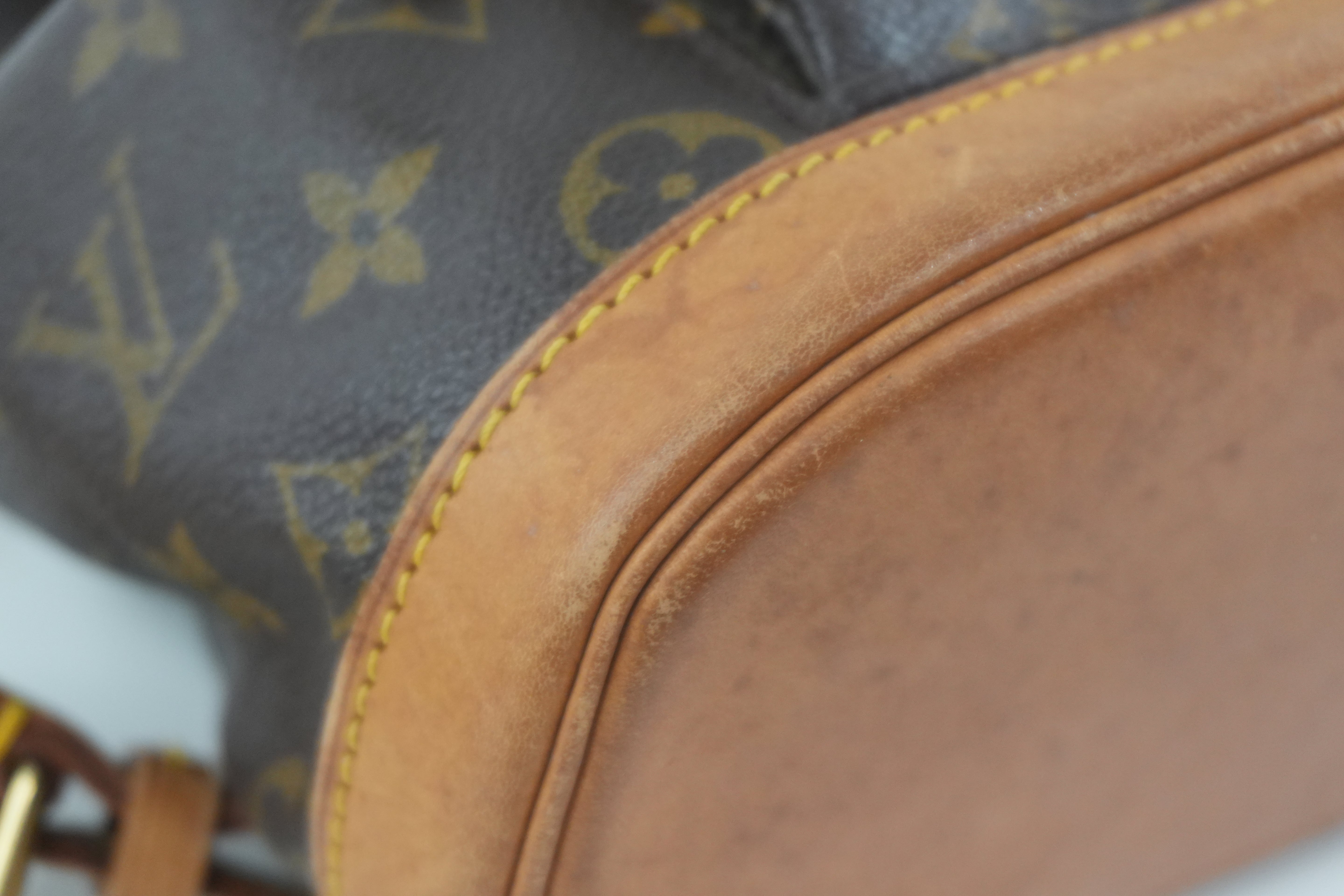 Pre-owned Louis Vuitton Monogram Mini Montsouris Backpack