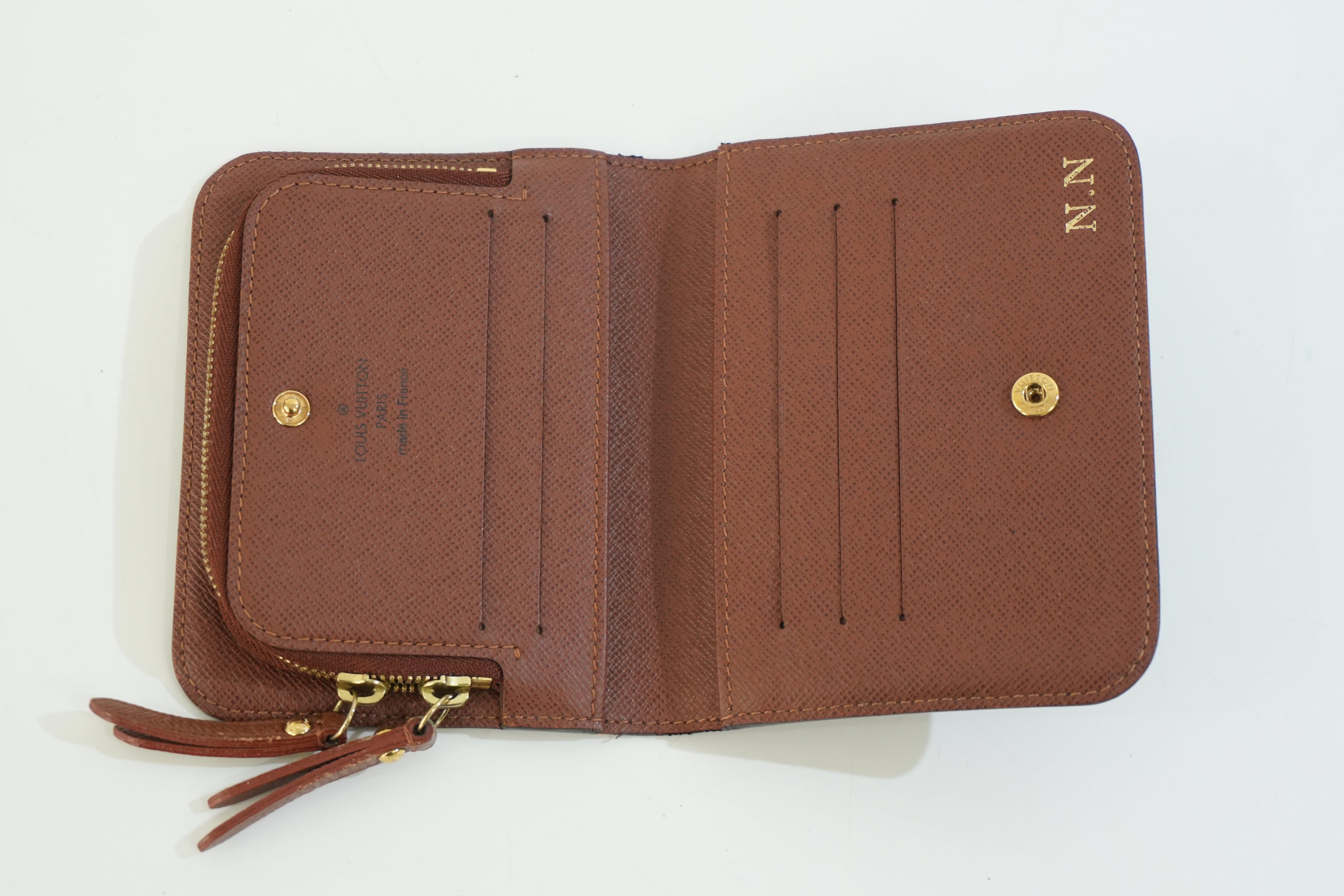 Pre-owed Louis Vuitton Monogram Zippy Coin Case
