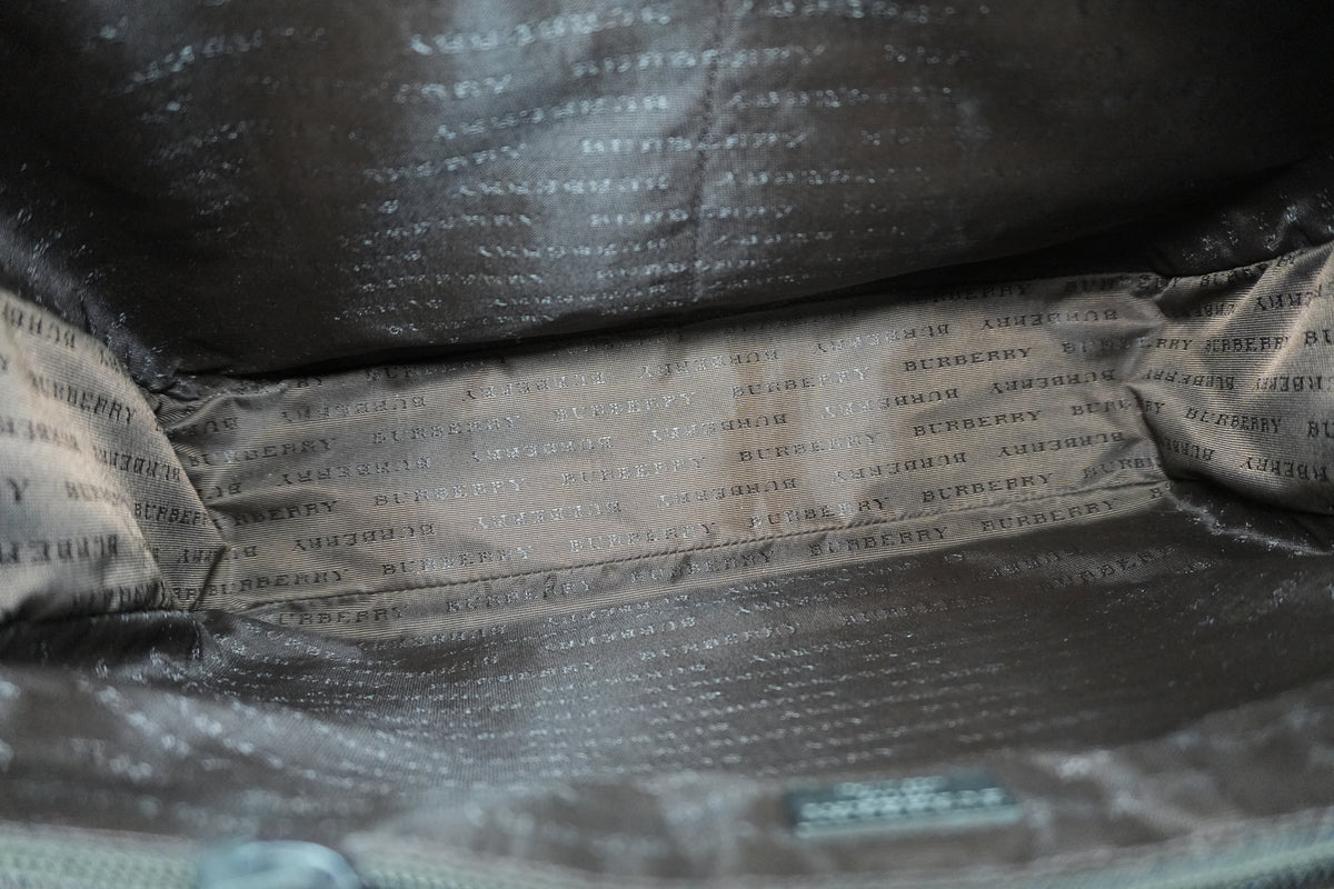 Pre-Owned Burberry Nova Check Tote Bag Beige