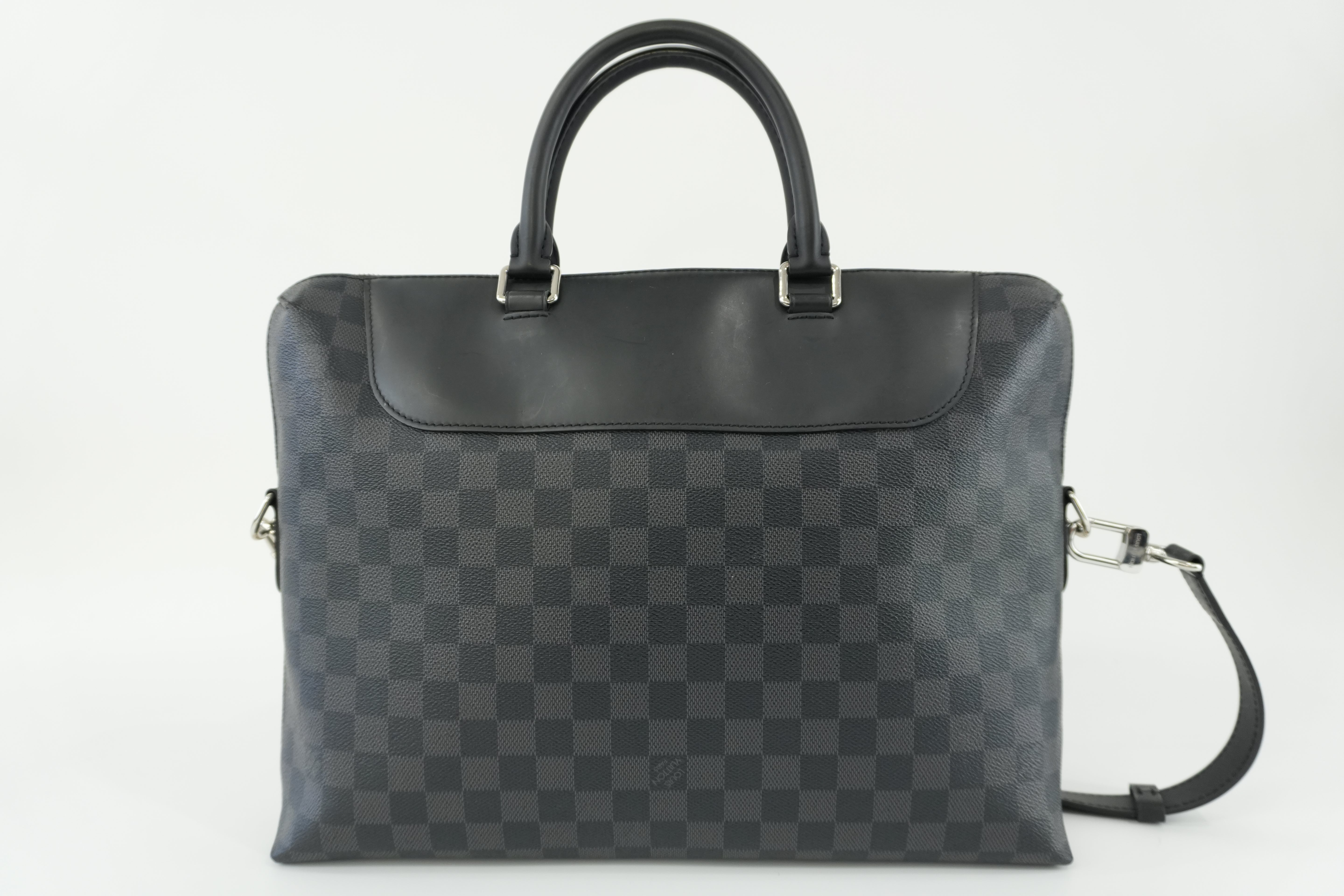 Louis Vuitton Damier Graphite Porte Documents Used