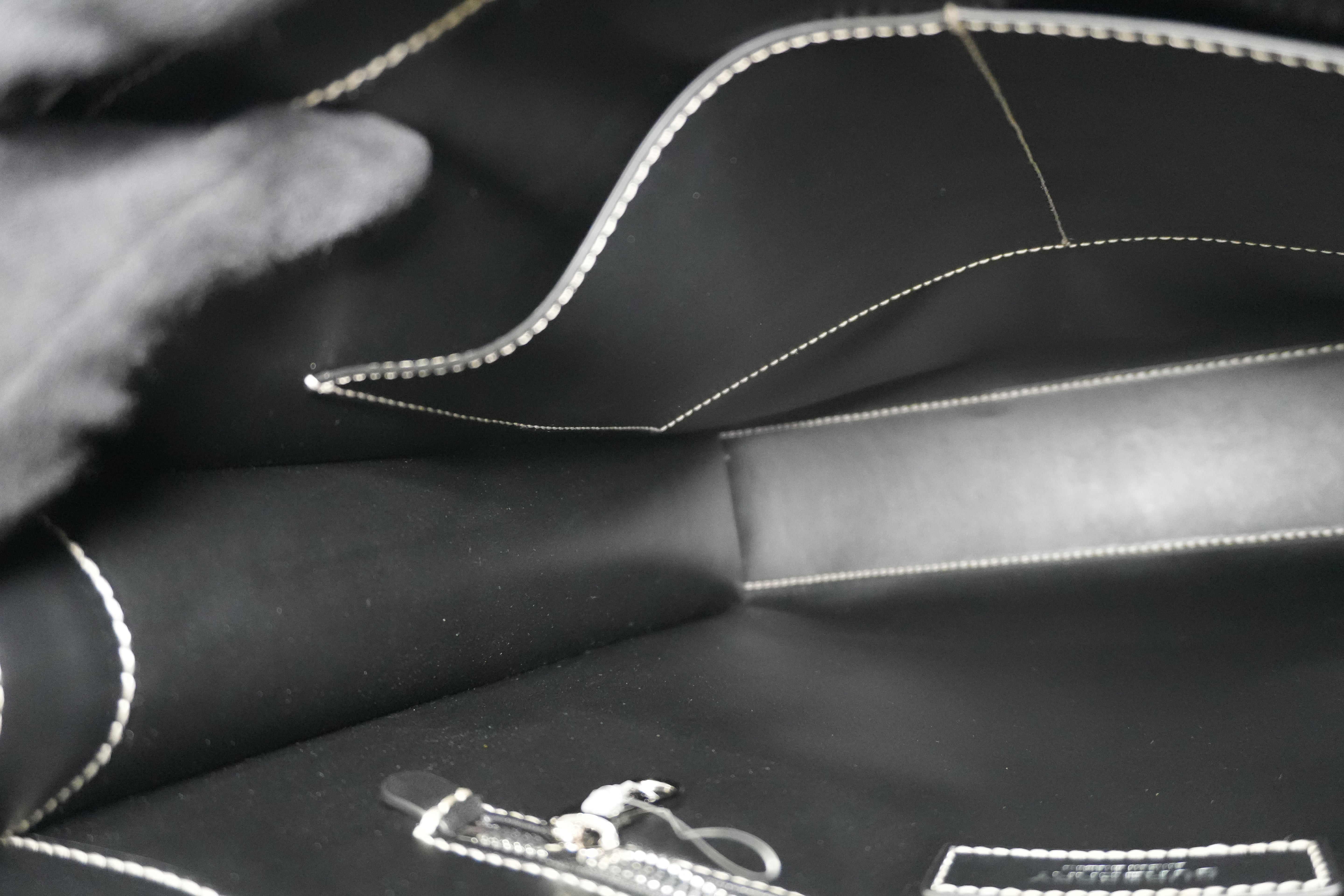 Pre-owned Burberry Two Way Medium Check Denny Tote Bag Brown