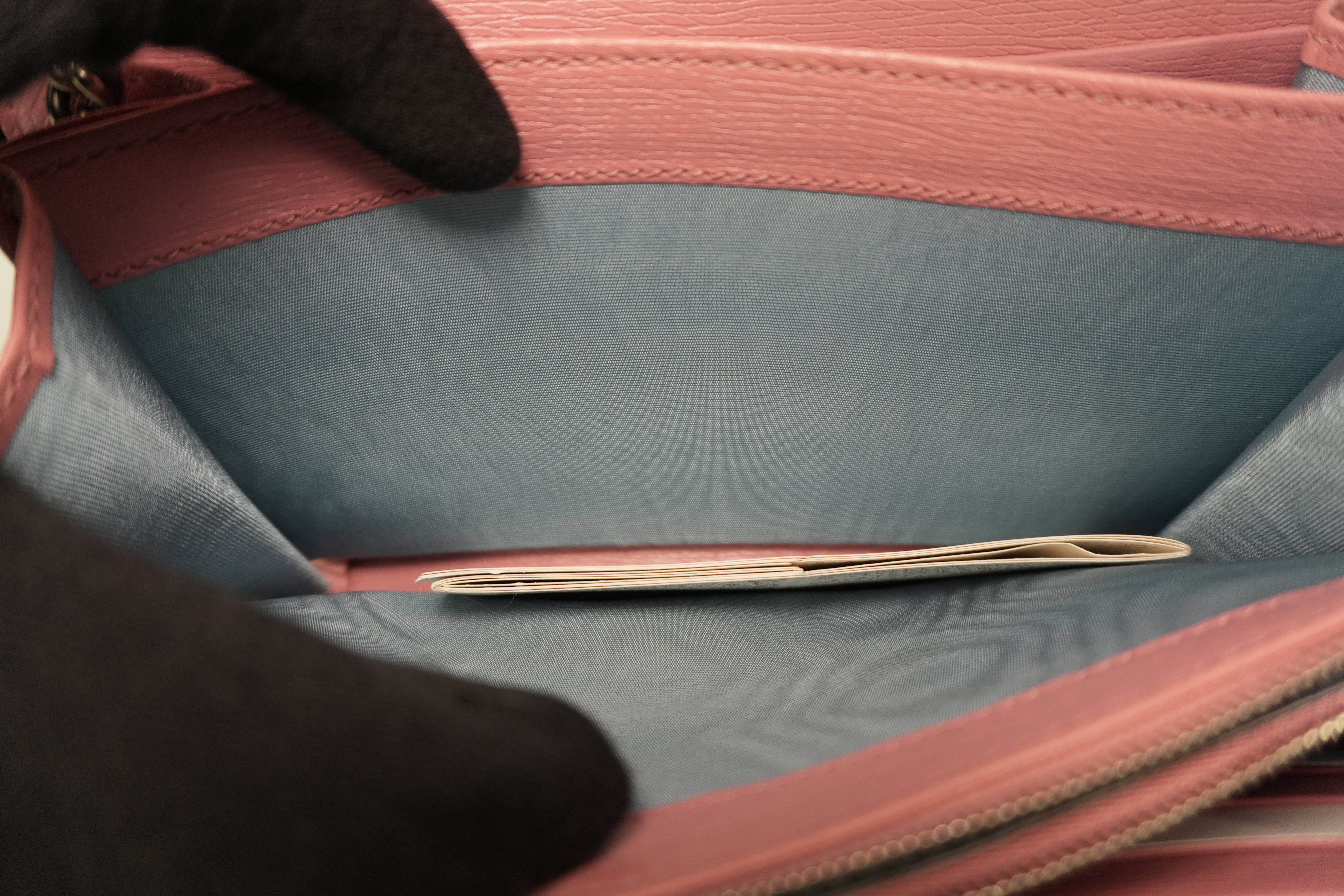 Gucci Leather Dionysus Valentine Limited Edition Pink Chain Shoulder Bag Used