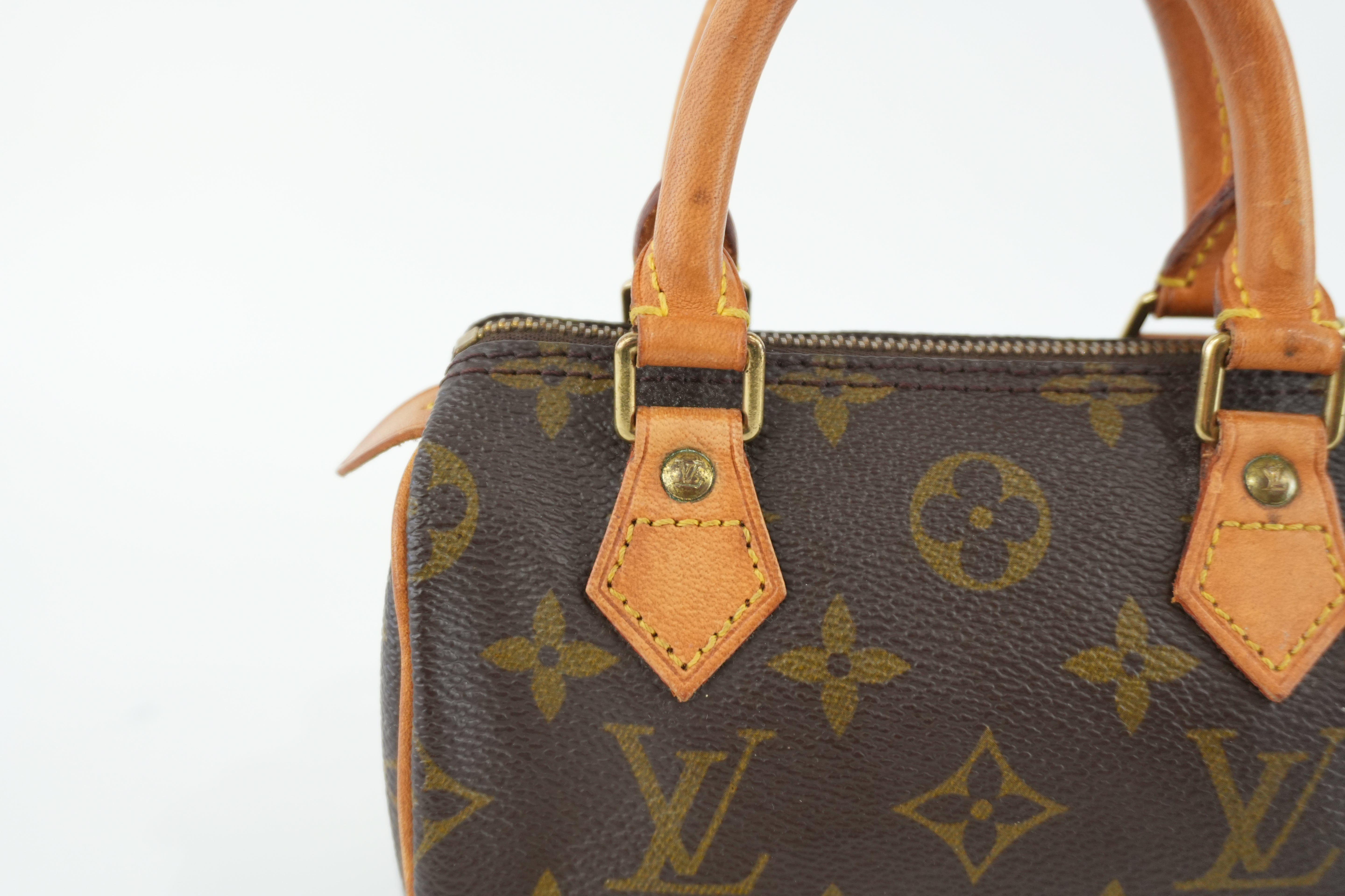 Louis Vuitton Monogram Mini Speedy Used