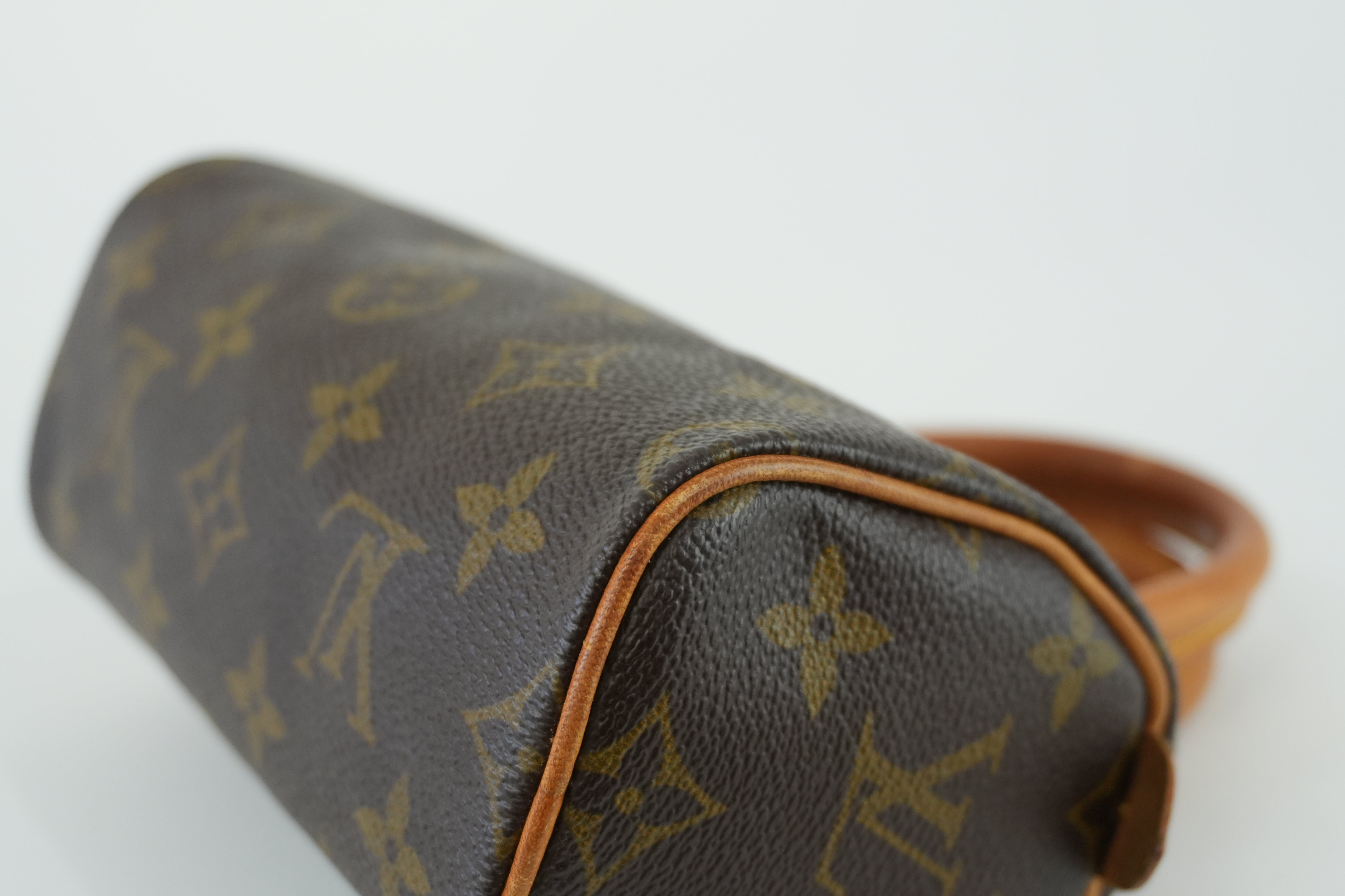 Louis Vuitton Monogram Mini Speedy Used