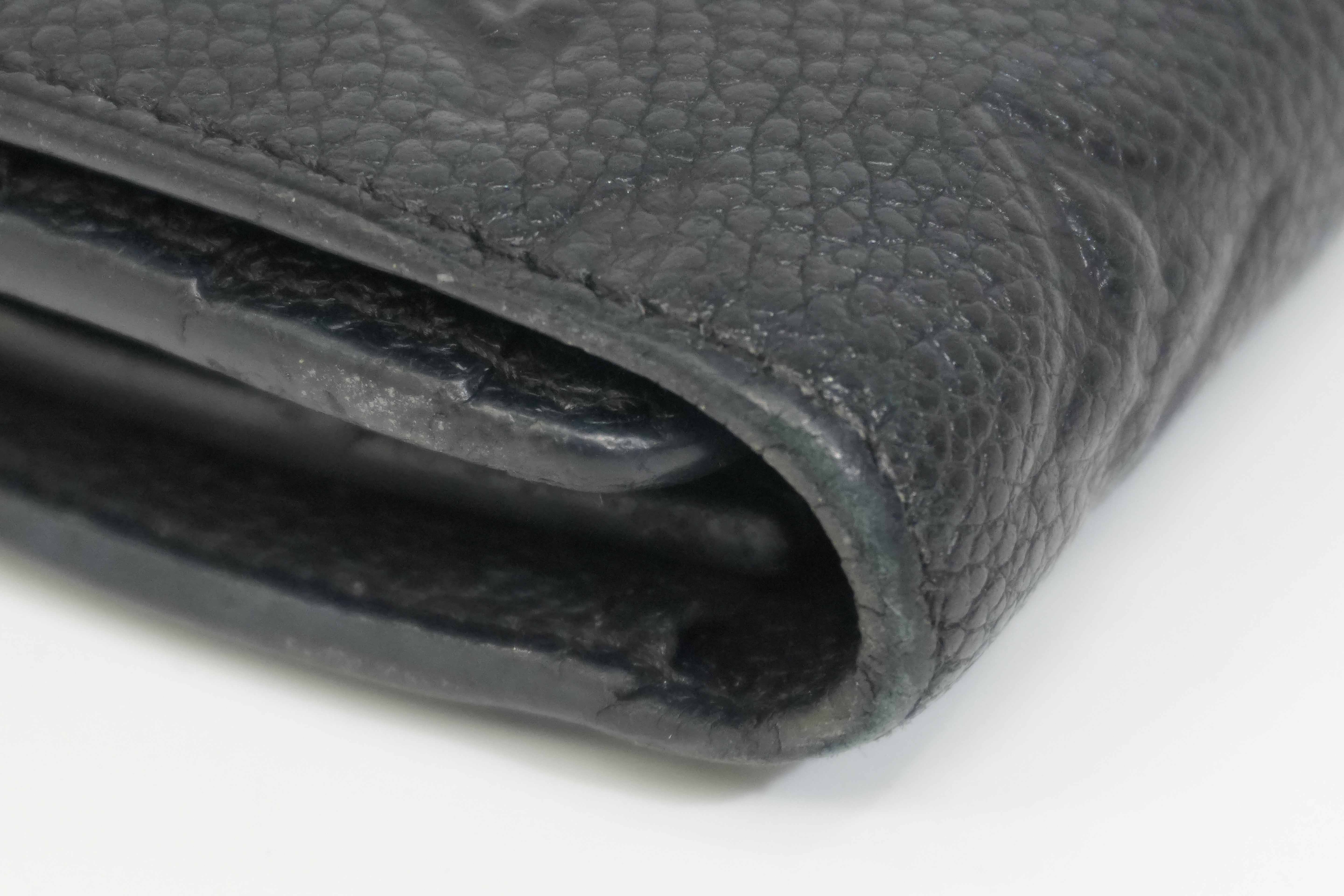Pre-owned Louis Vuitton Empriente Virtuose Wallet Navy Blue