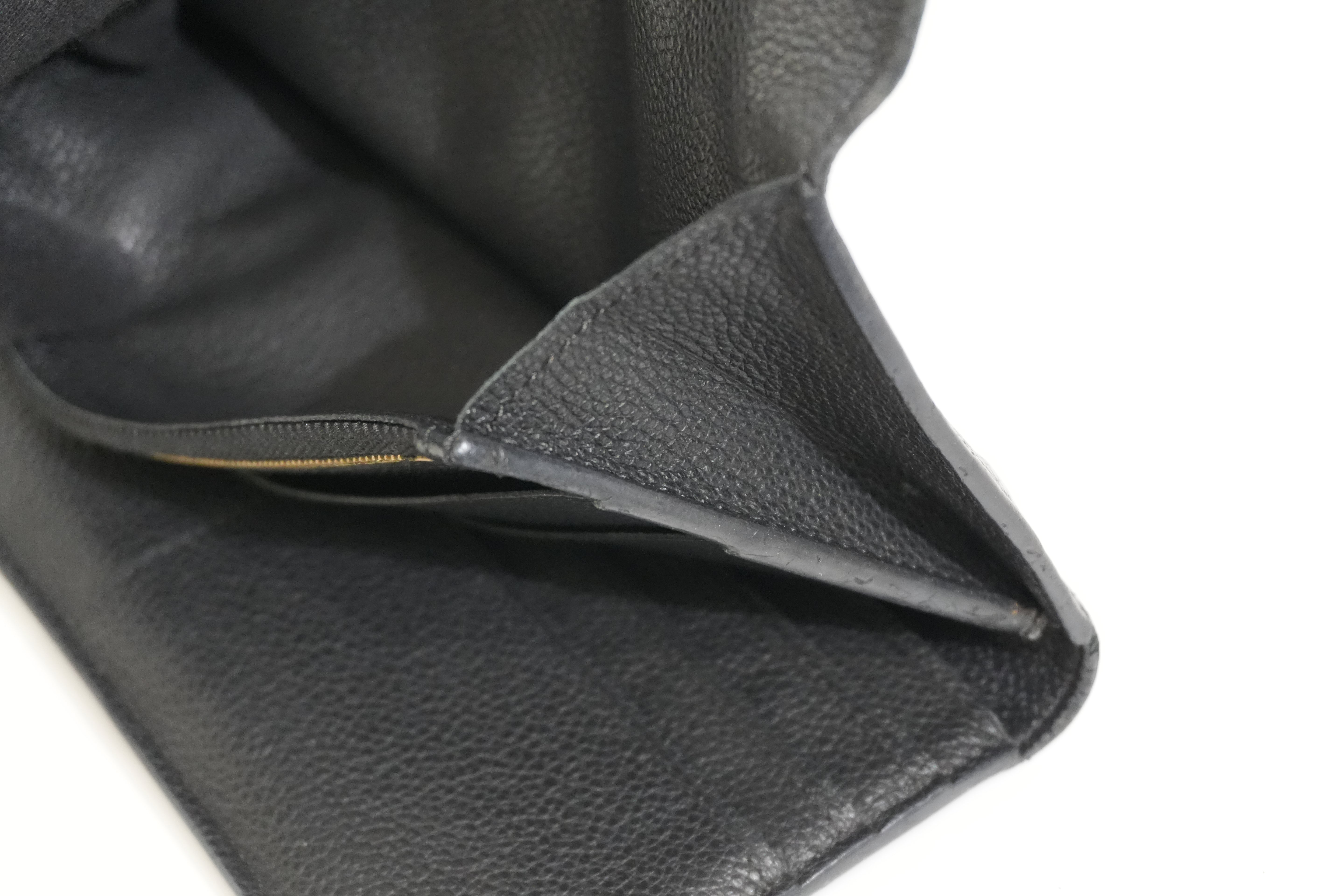 Pre-owned Louis Vuitton Empriente Virtuose Wallet Navy Blue