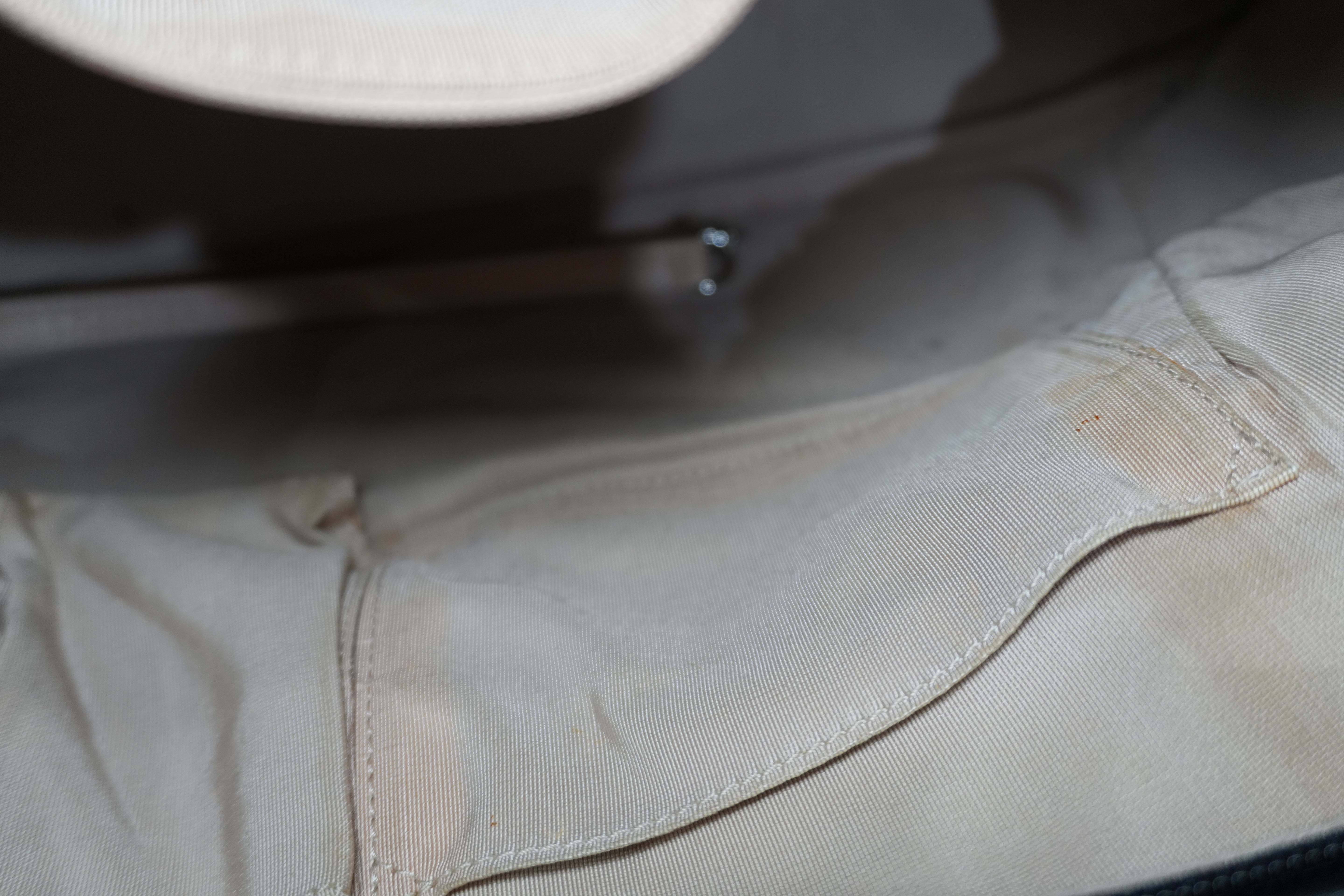 Pre-owned Chanel Lambskin Leather 31 Rue Cambon Embossed Tote Bag Black