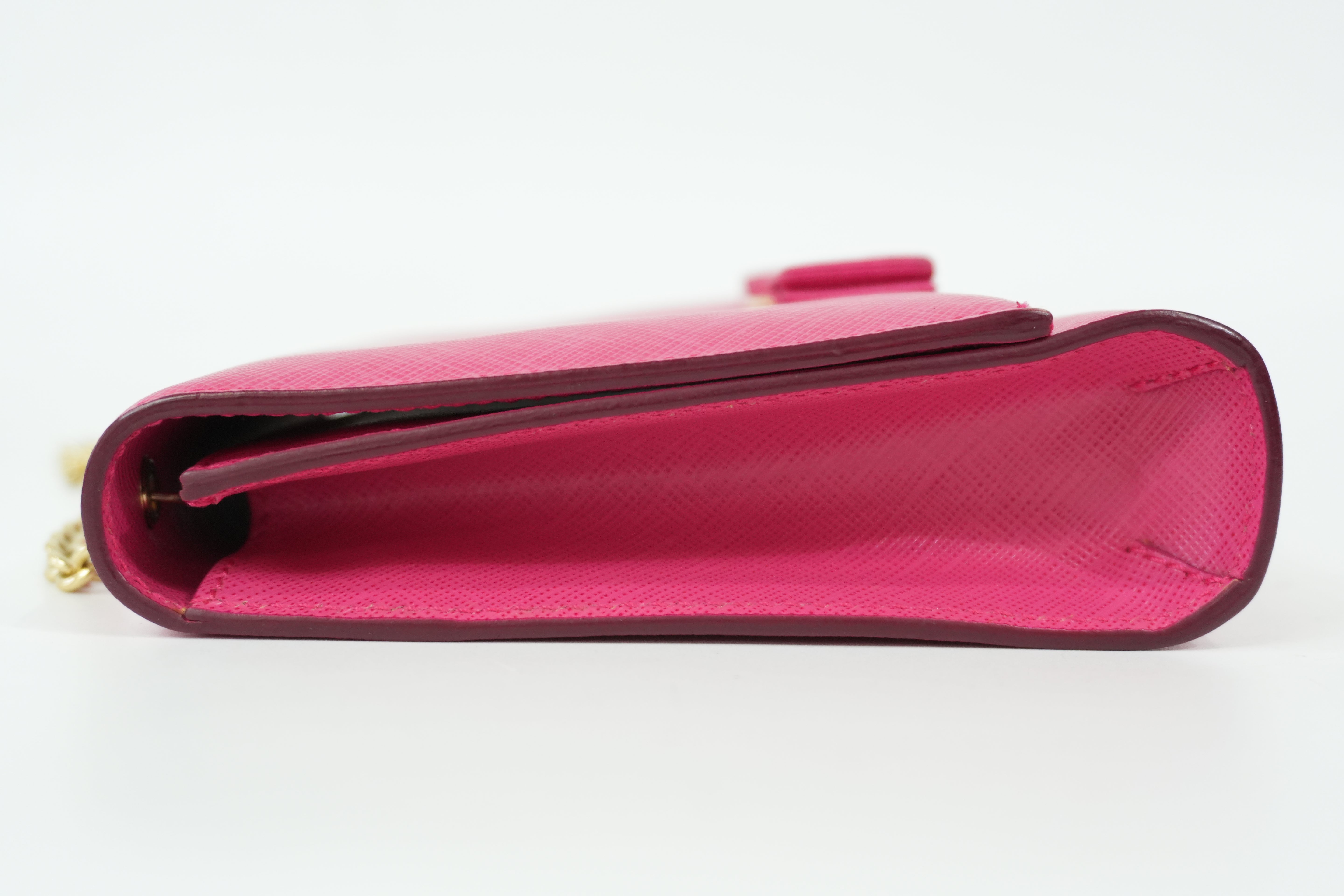 Pre-Owned Ferragamo Vara Bow Crossbody Bag Pink