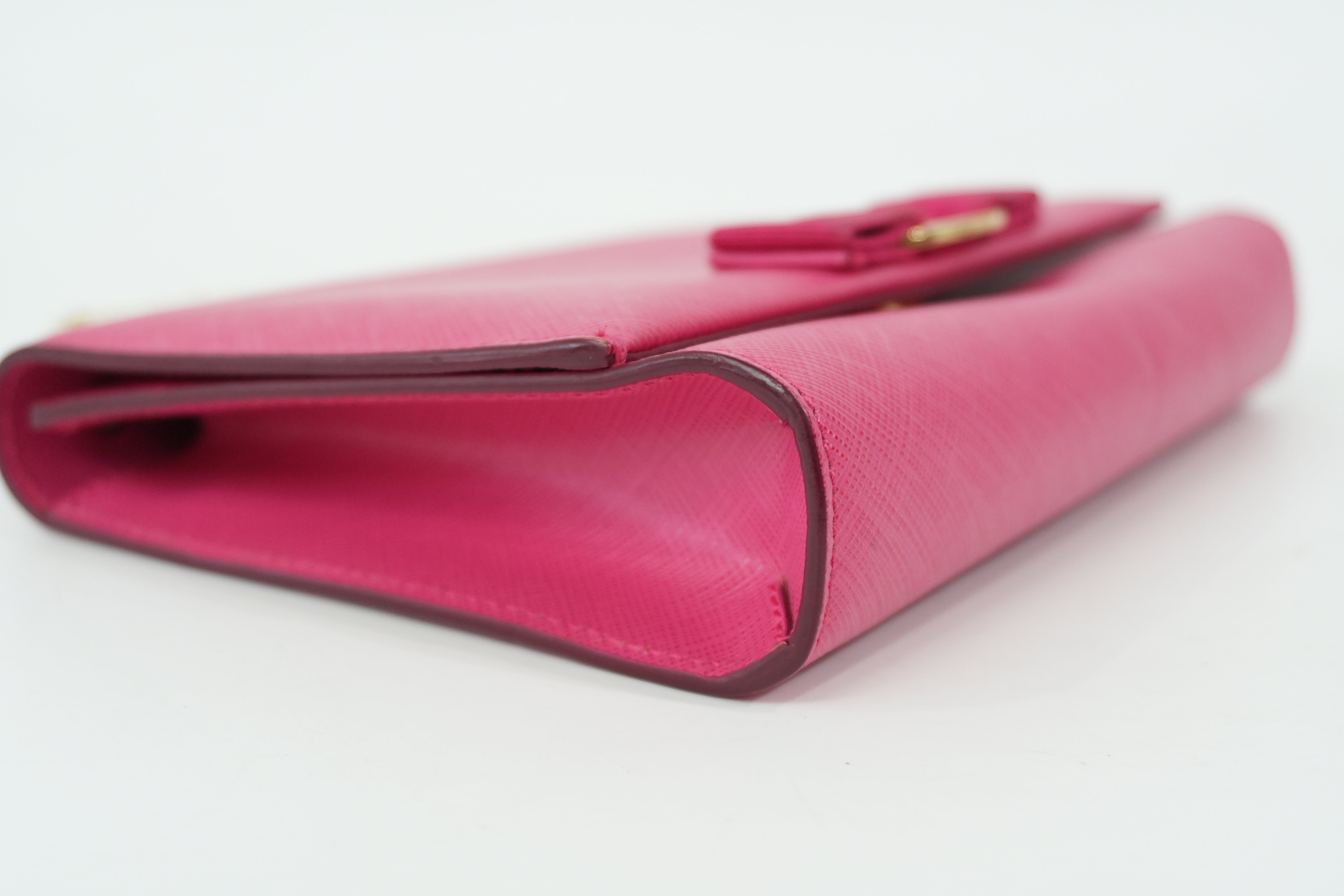 Pre-Owned Ferragamo Vara Bow Crossbody Bag Pink