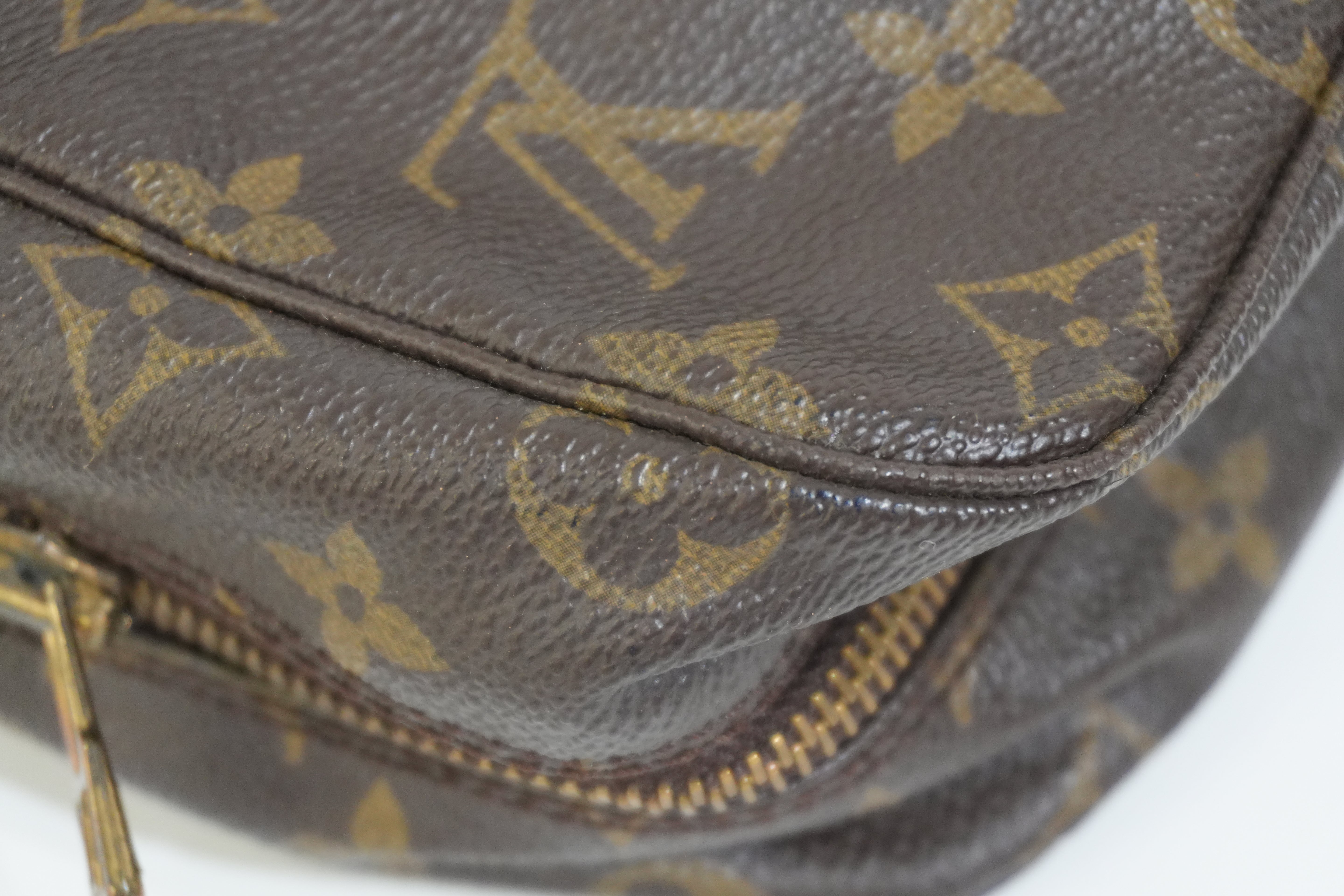 Pre-owned Louis Vuitton Monogram Trousse 28 Pouch