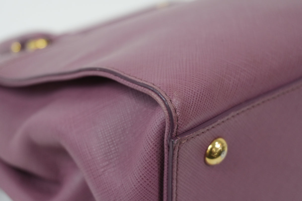 Pre-Owned Salvatore Ferragamo Beky Handbag Pink