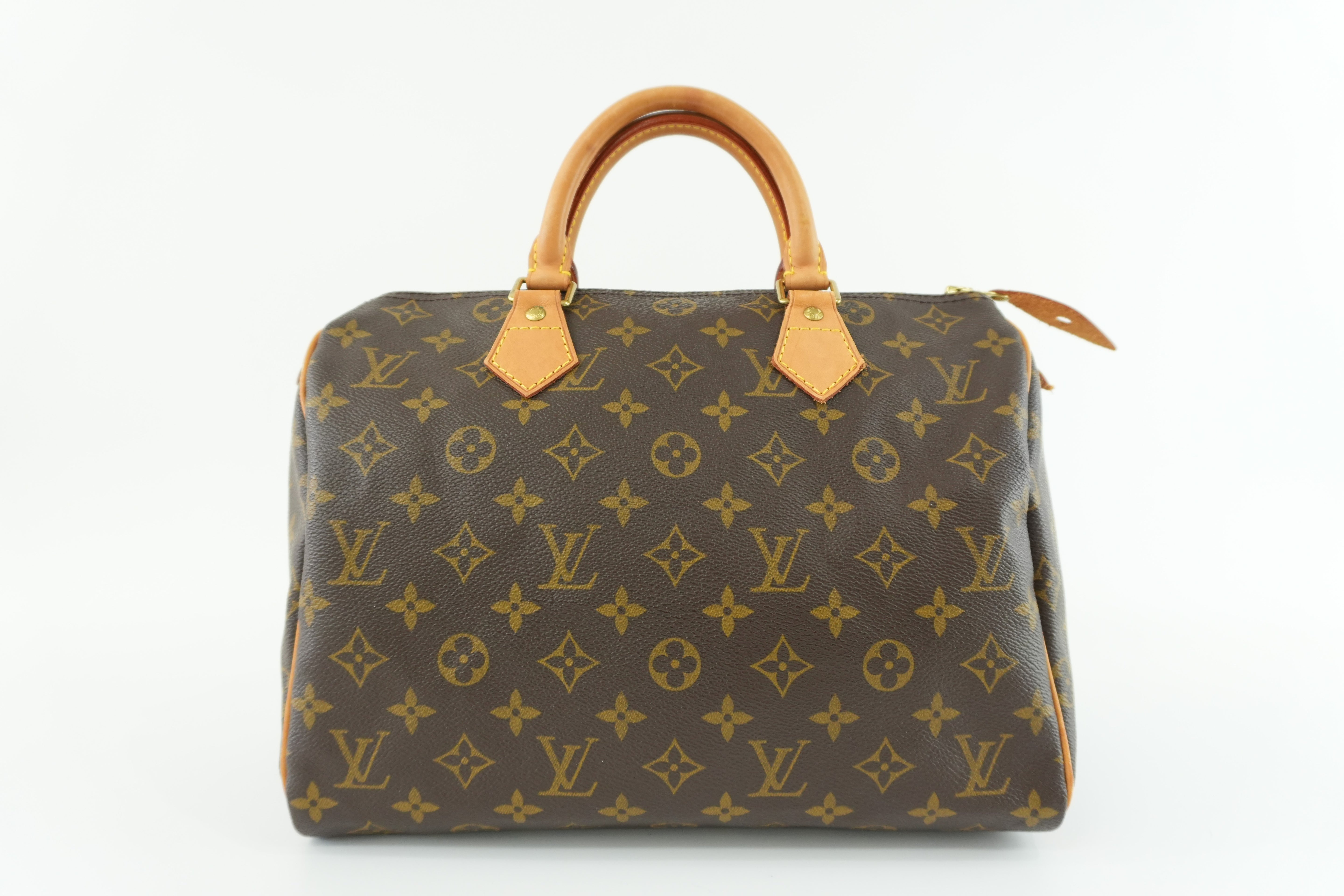 Pre-owned Louis Vuitton Monogram Speedy 30 Handbag