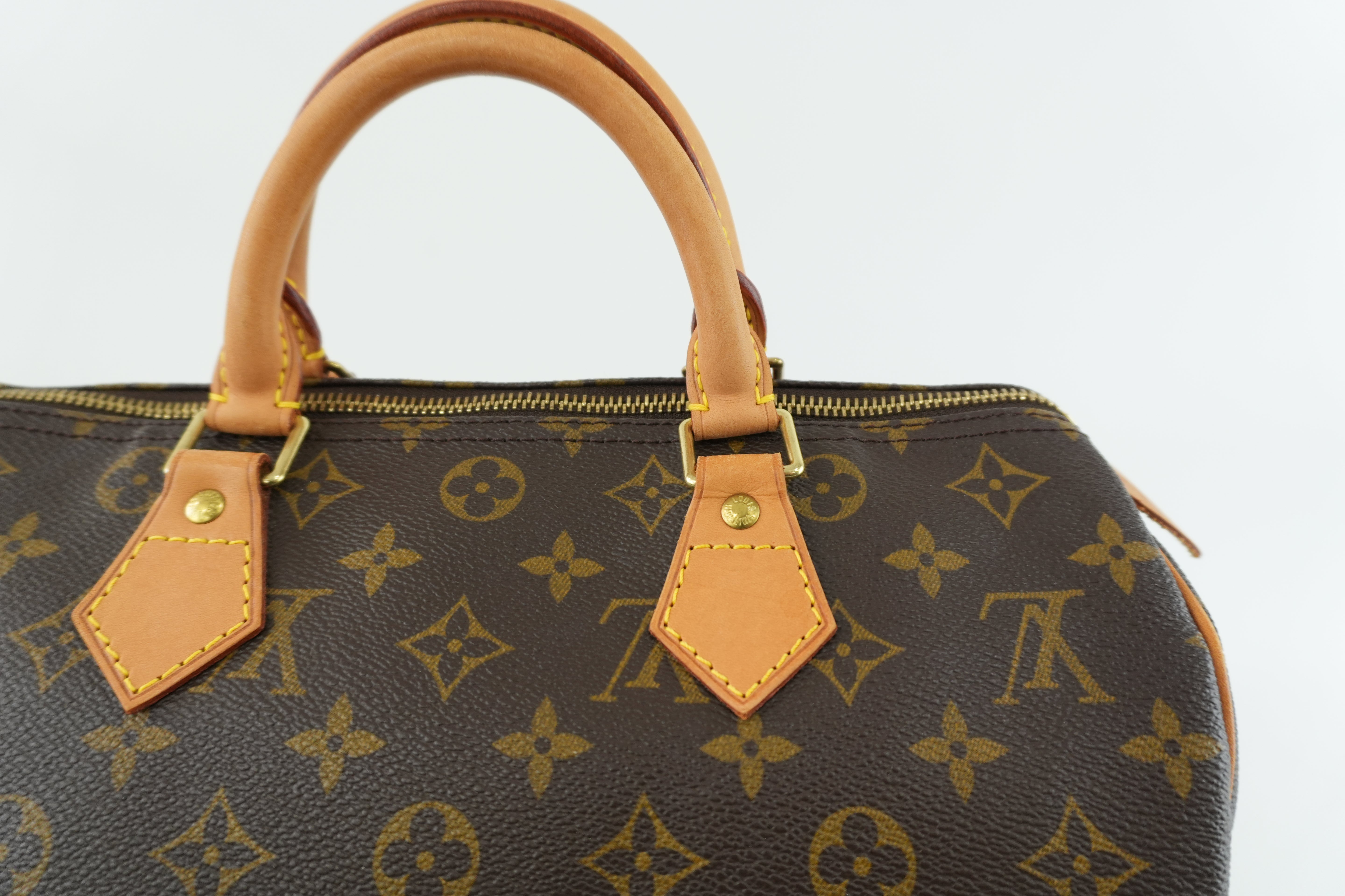 Pre-owned Louis Vuitton Monogram Speedy 30 Handbag