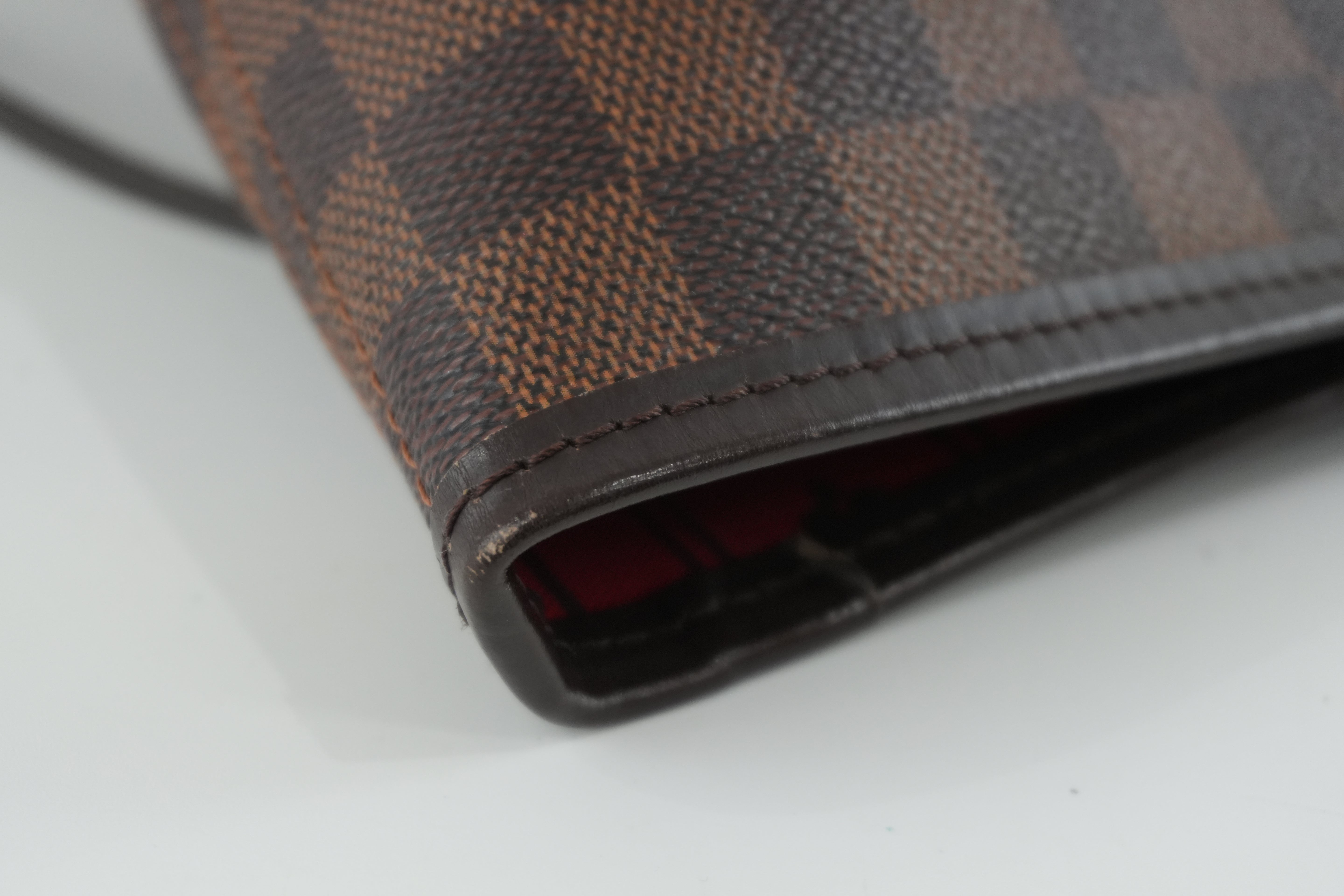 Louis Vuitton Damier Ebene Neverfull MM Tote Bag Used