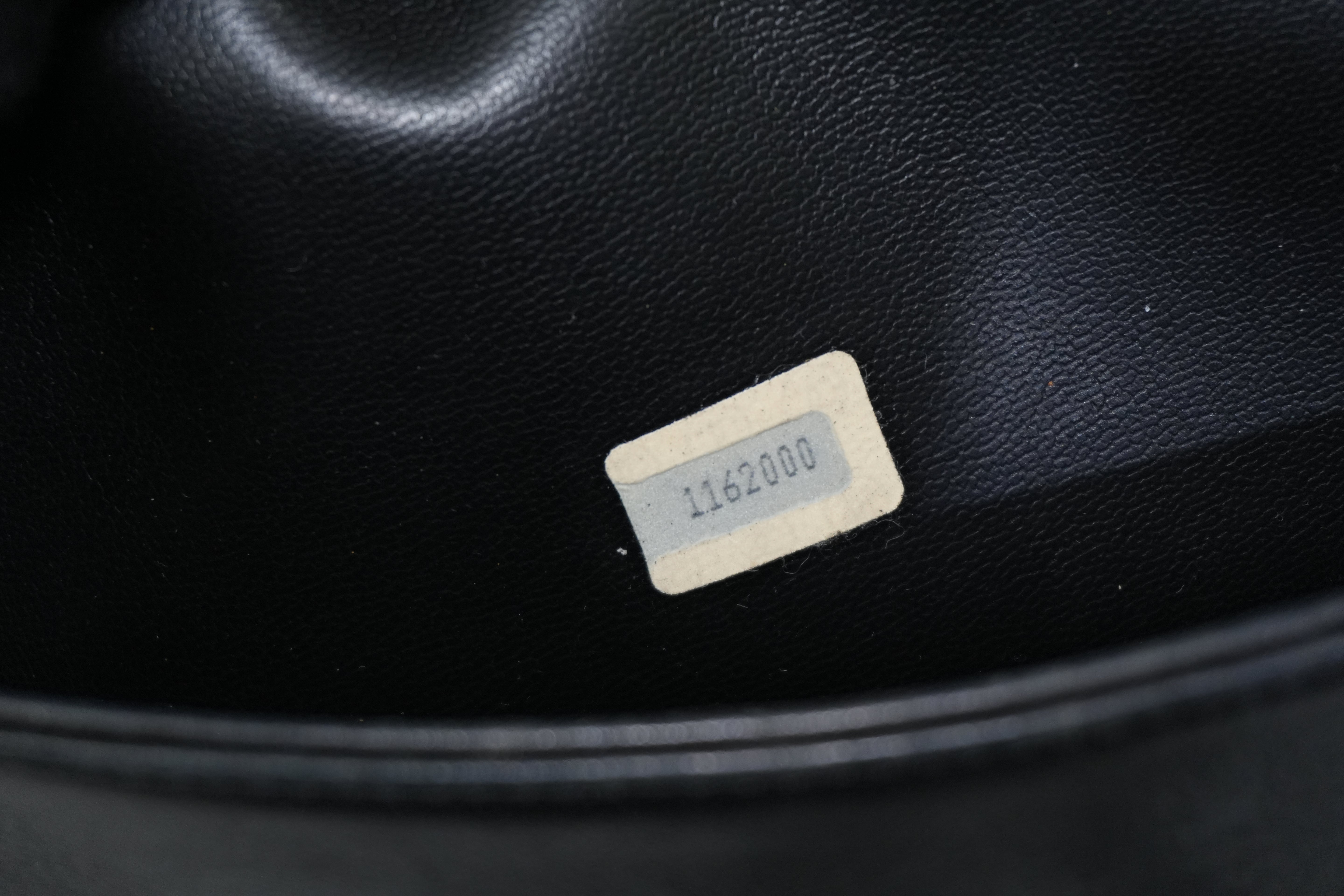 Pre-owned Chanel Lambskin Leather Chain Shoulder Bag Black