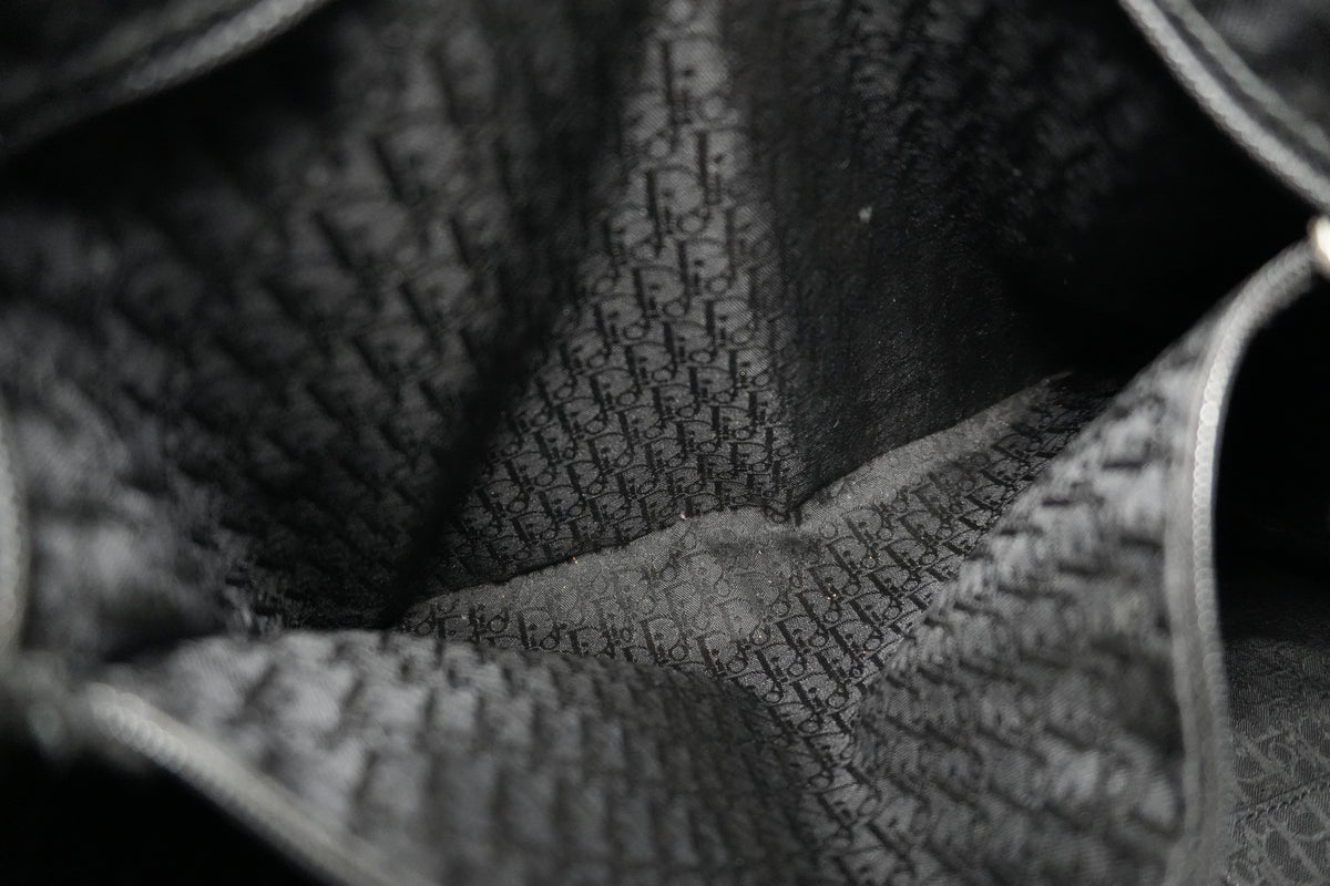 Pre-Owned Dior Cannage Cargo Shopper Tote Black