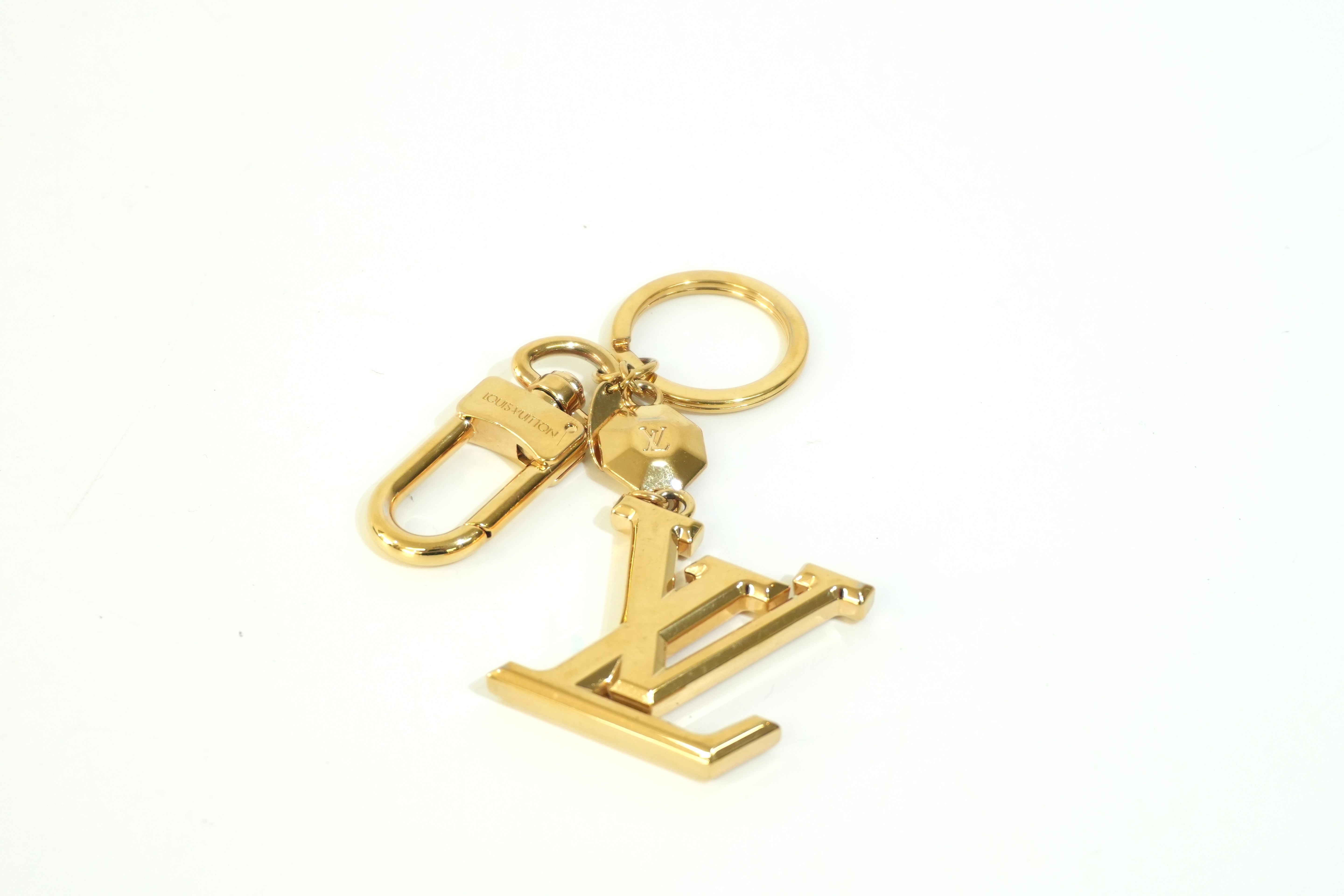 Pre-owned Louis Vuitton Bag Charm Gold tone