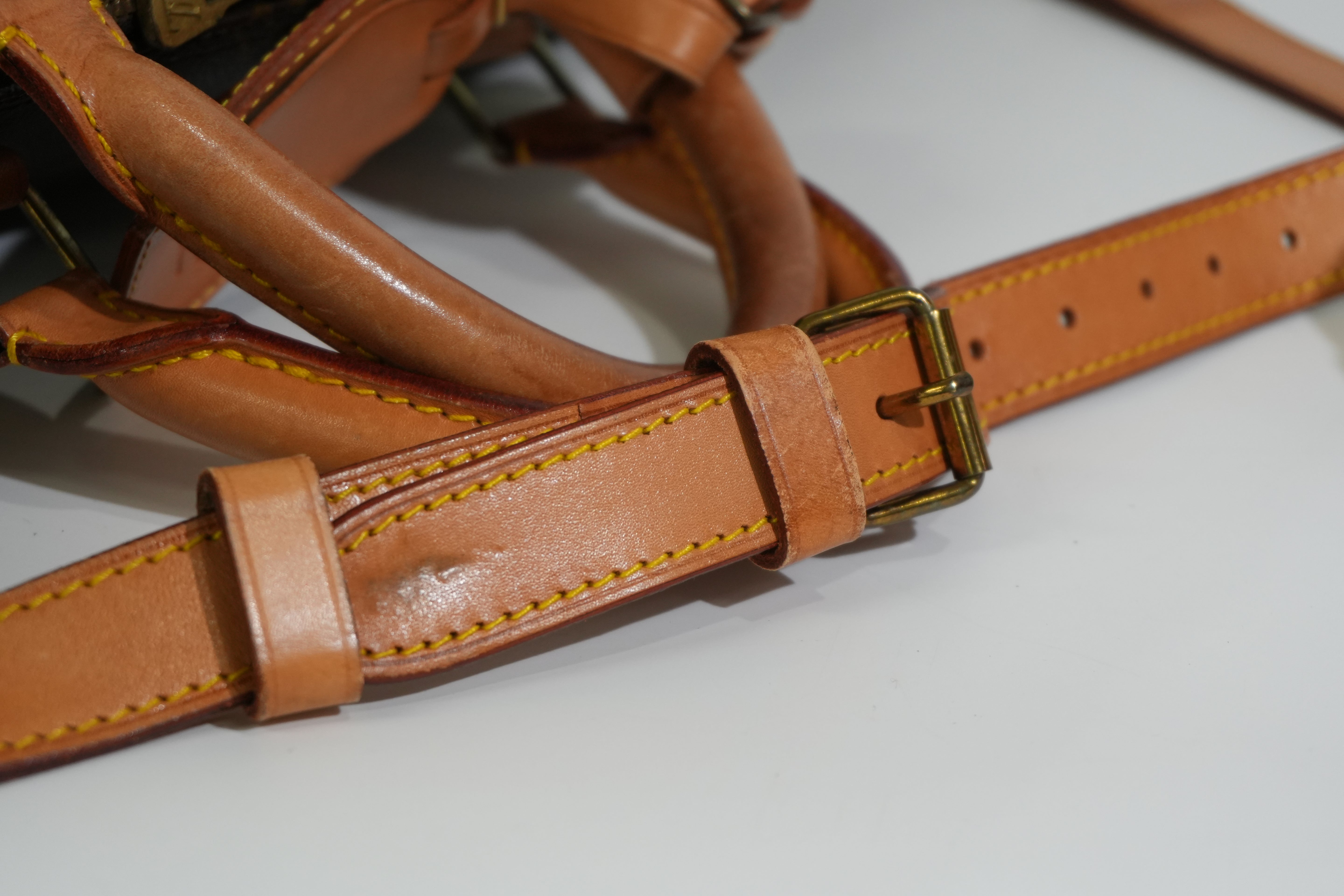 Pre-owned Louis Vuitton Monogram Keepall Bandouliere 55 Travel Bag