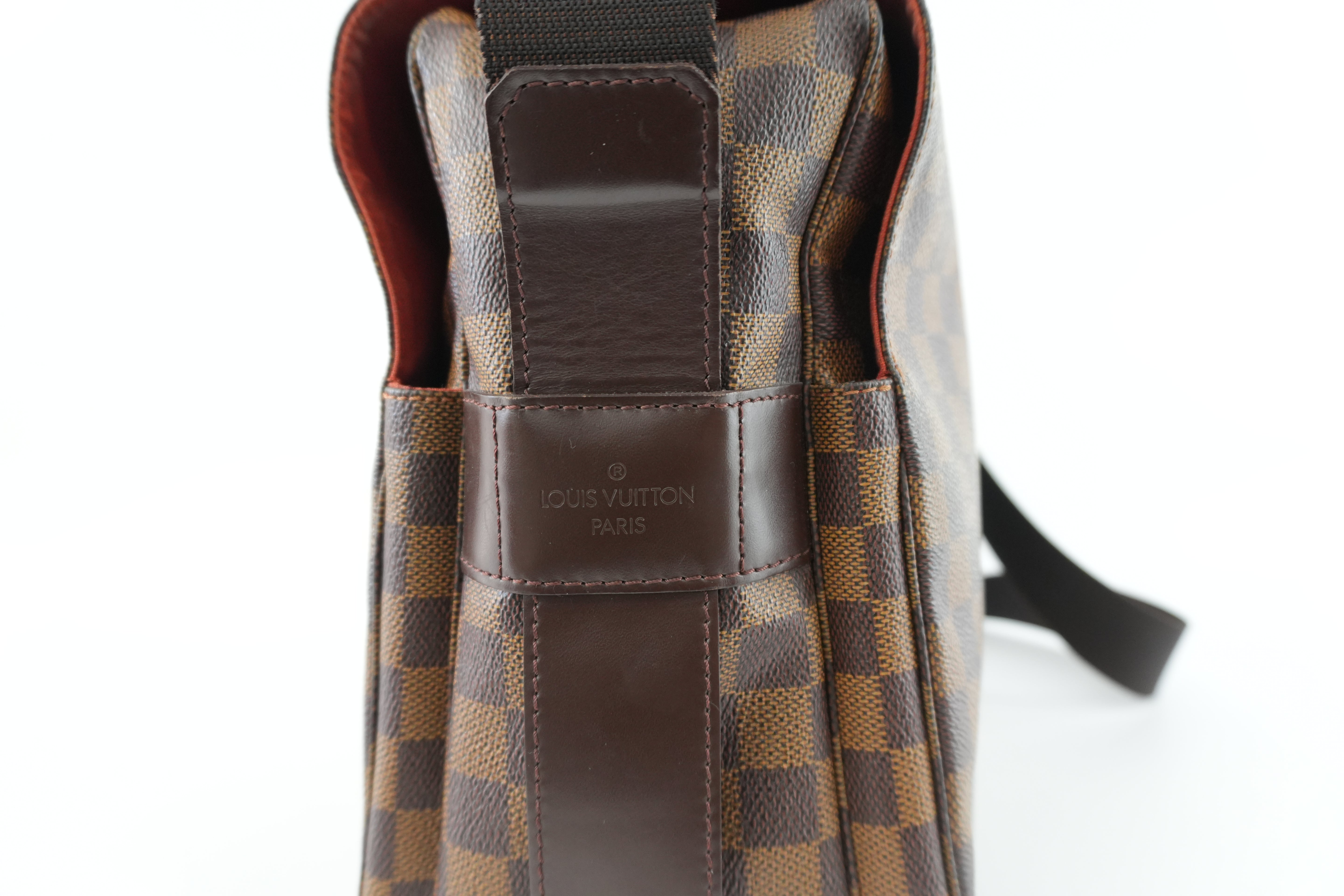 Louis Vuitton Damier Ebene Naviglio Messenger Bag Used