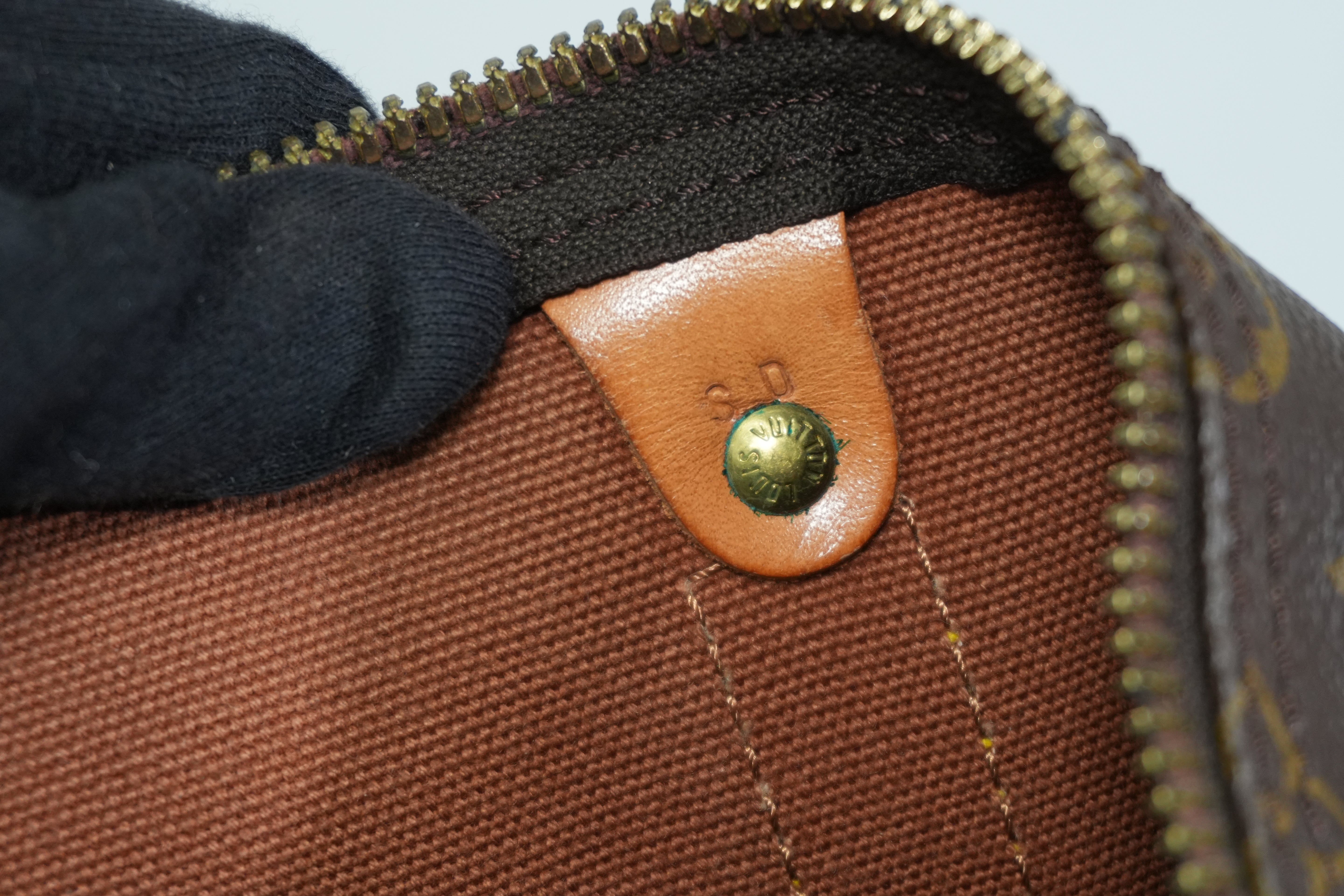 Pre-owned Louis Vuitton Monogram Keepall Bandouliere 55 Travel Bag