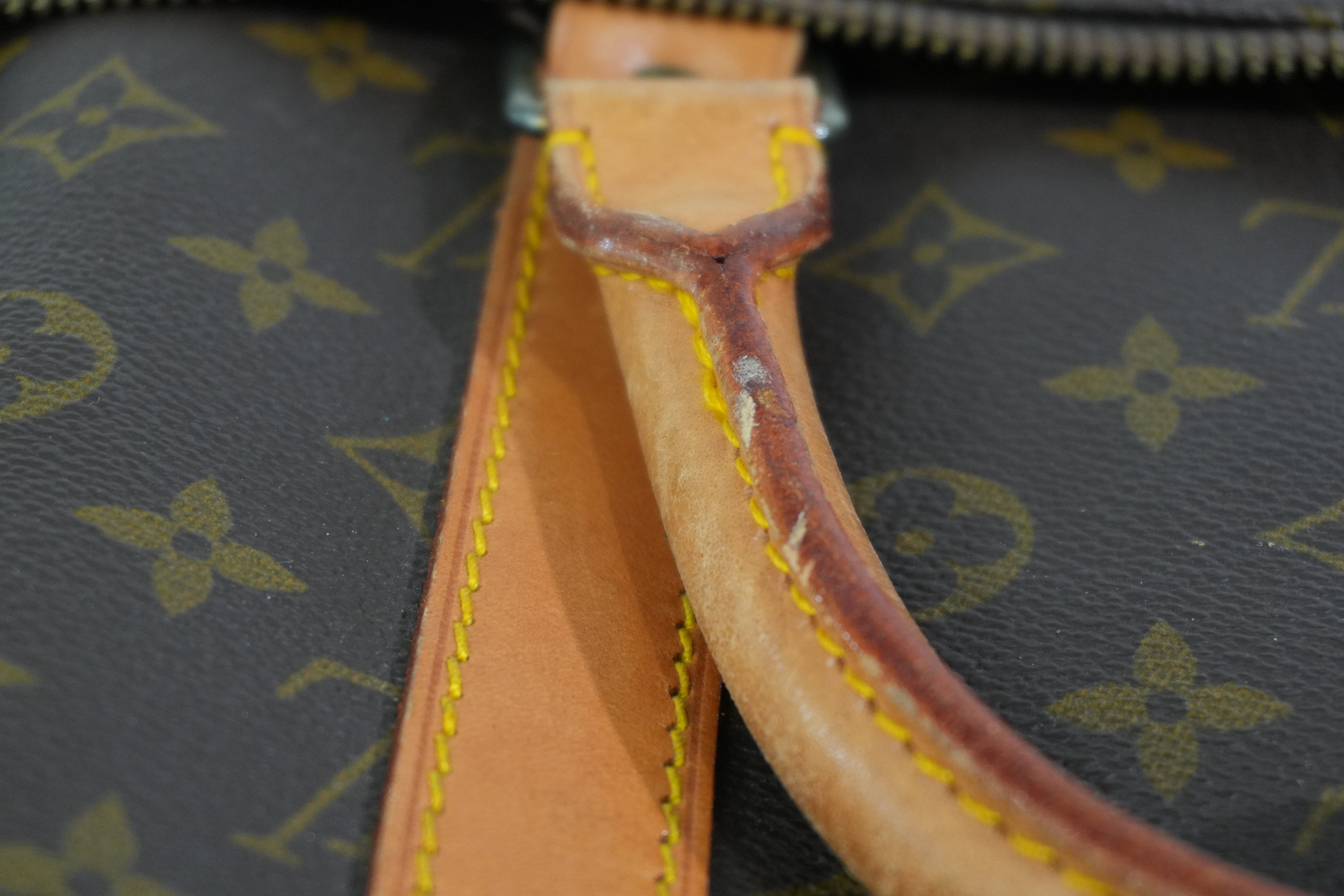 Pre-owned Louis Vuitton Monogram Keepall Bandouliere 55 Travel Bag