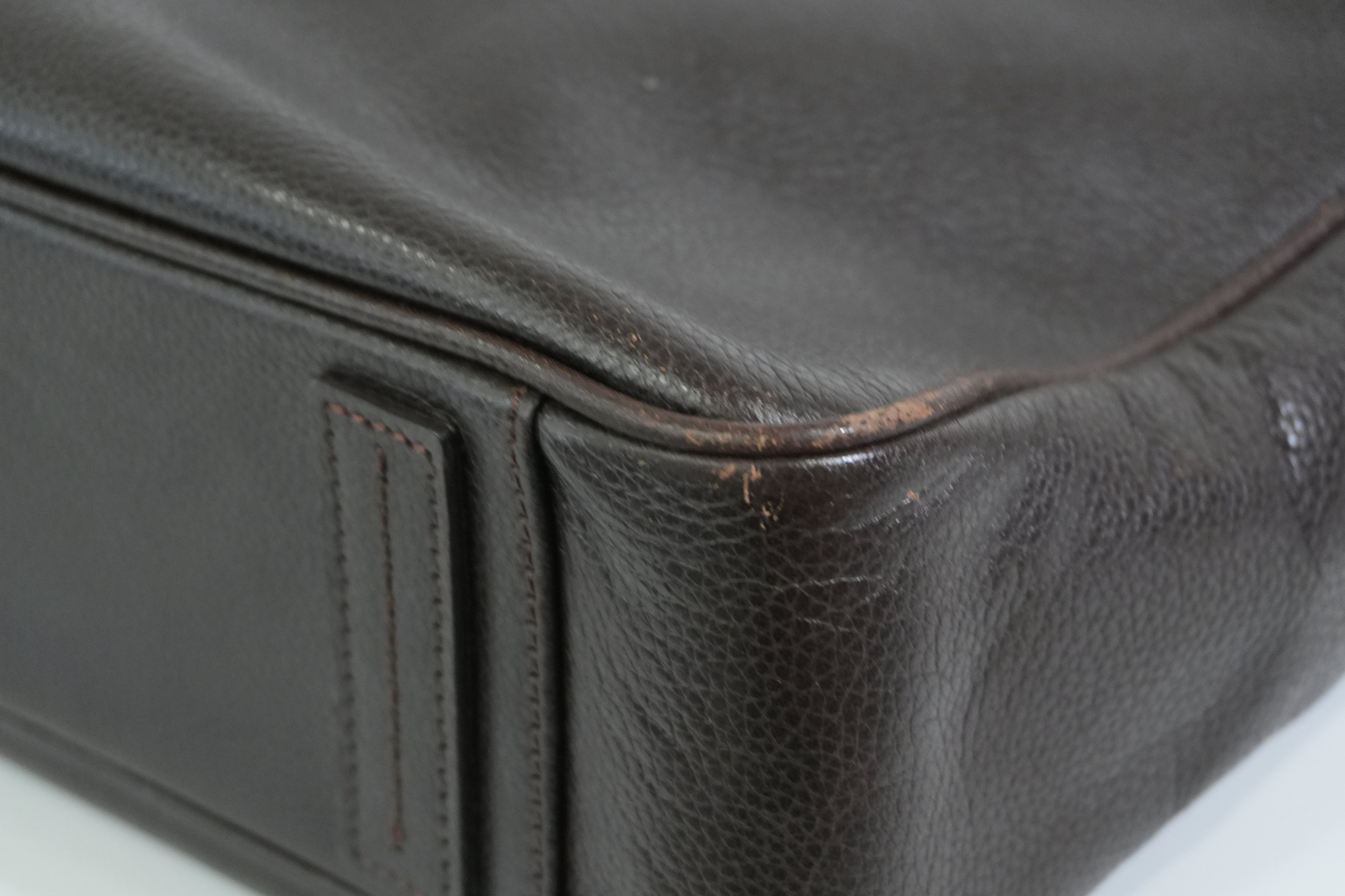 Pre-owned Burberry Briefcase Brown