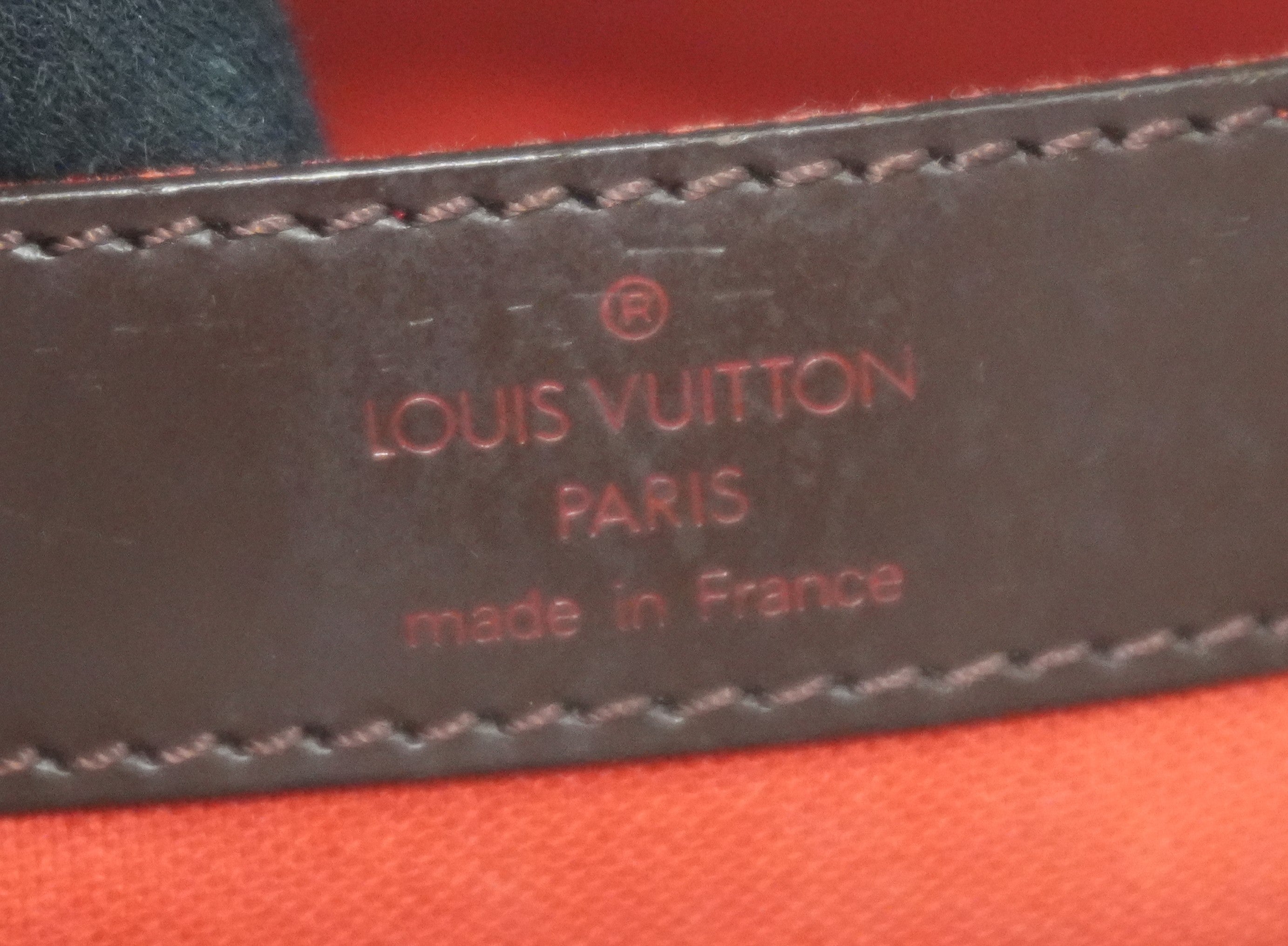 Louis Vuitton Damier Ebene Naviglio Messenger Bag Used