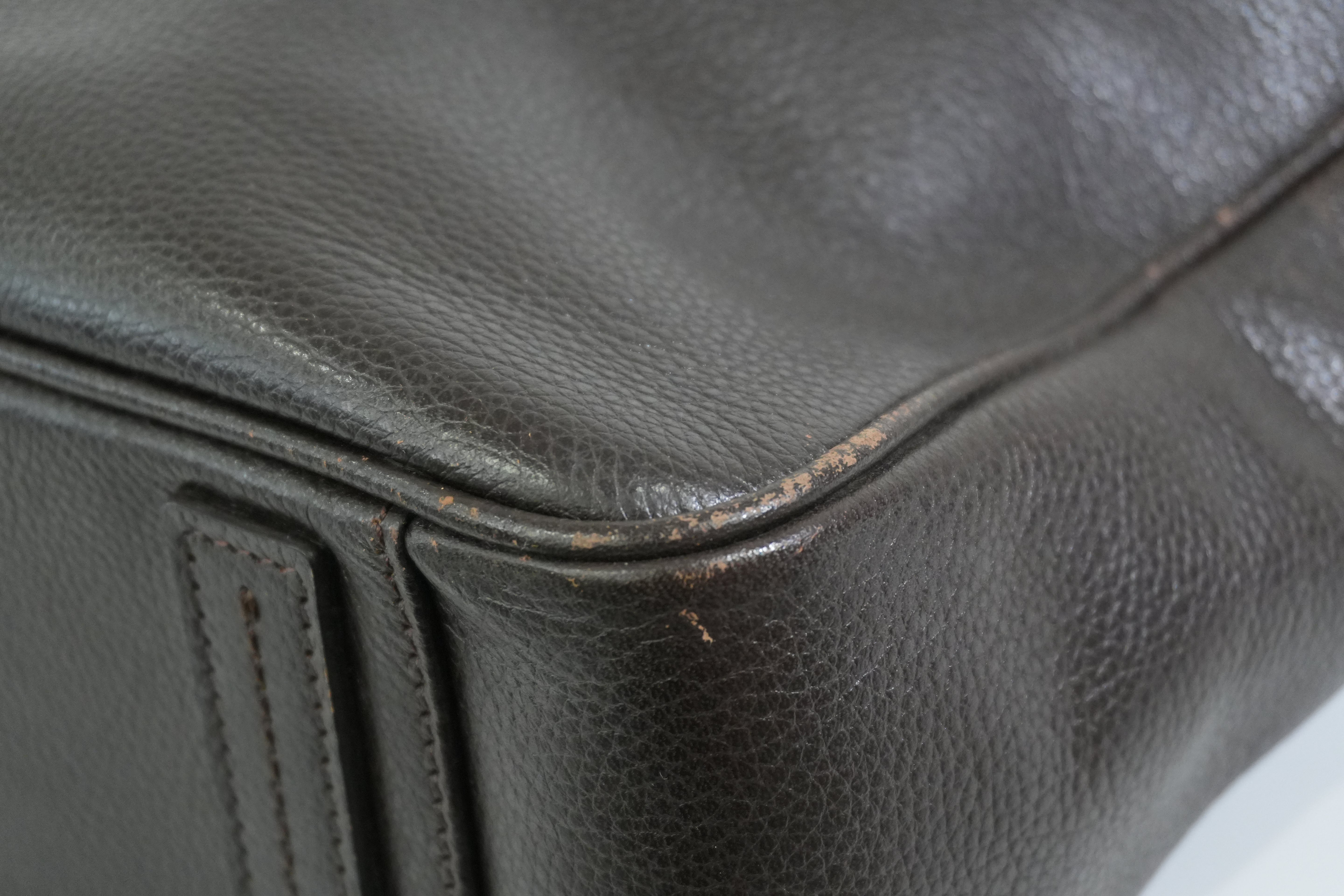 Pre-owned Burberry Briefcase Brown