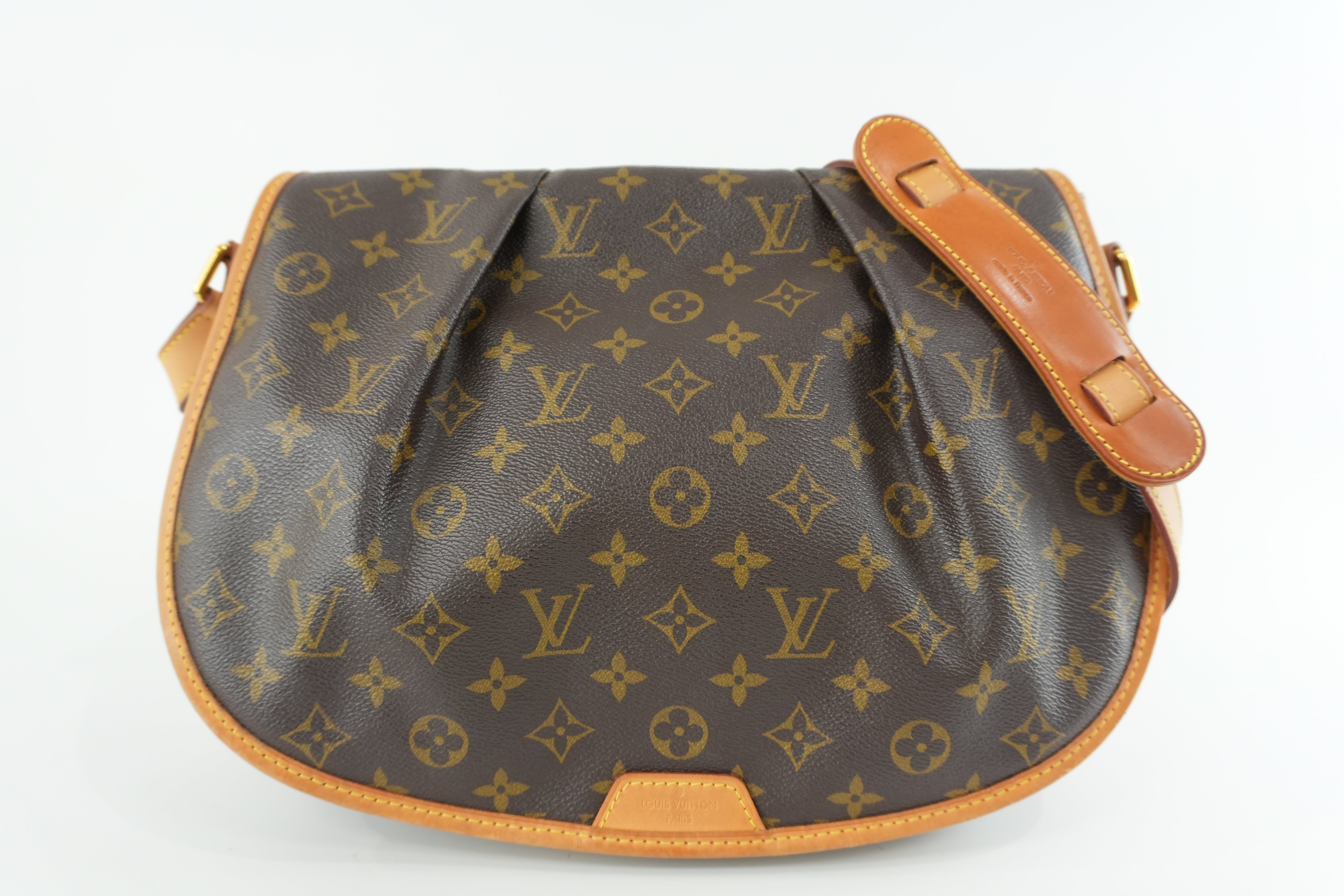 Pre-owned Louis Vuitton Monogram Menilmontant MM Shoulder Bag