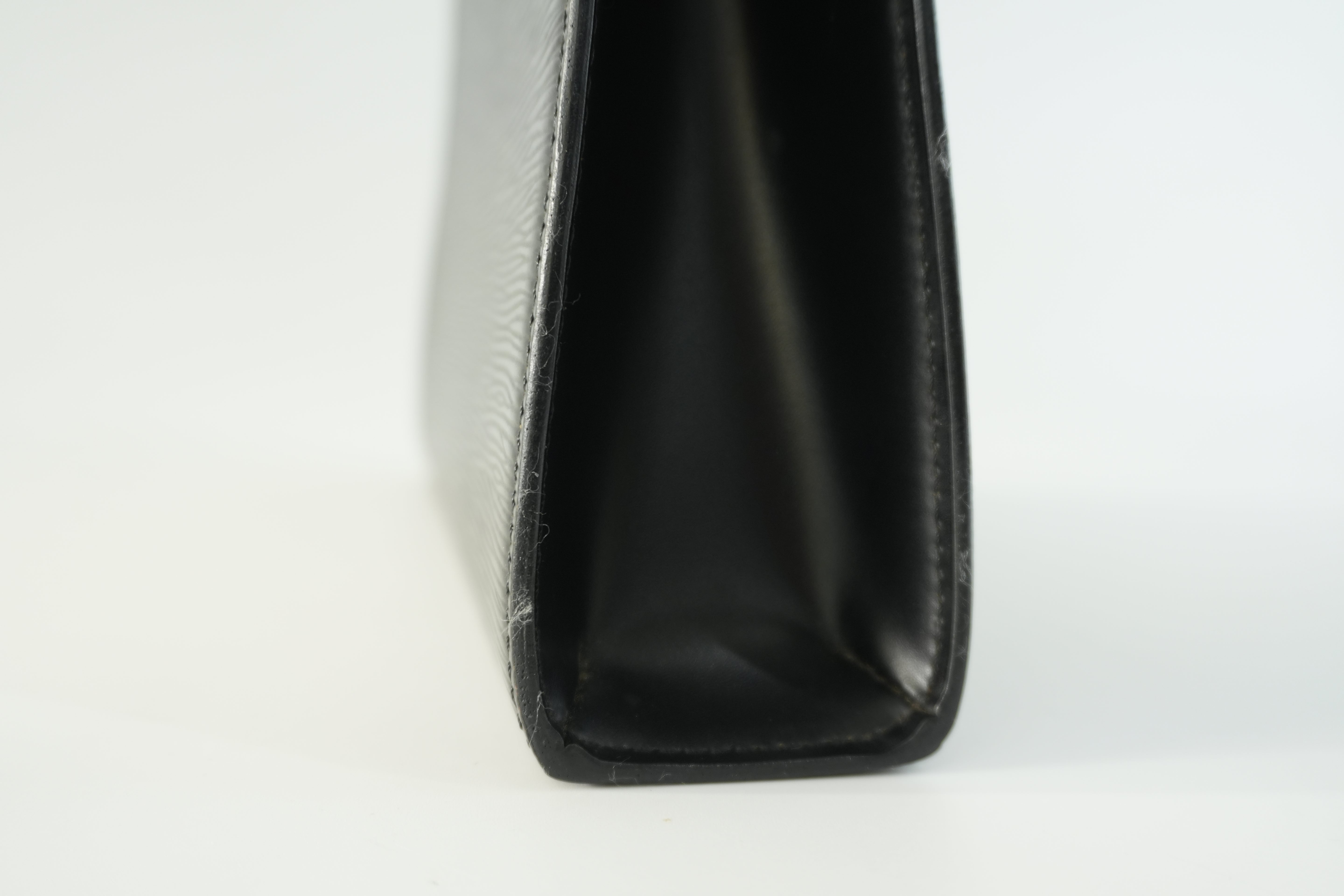 Louis Vuitton Epi Malesherbe Handbag Black Used