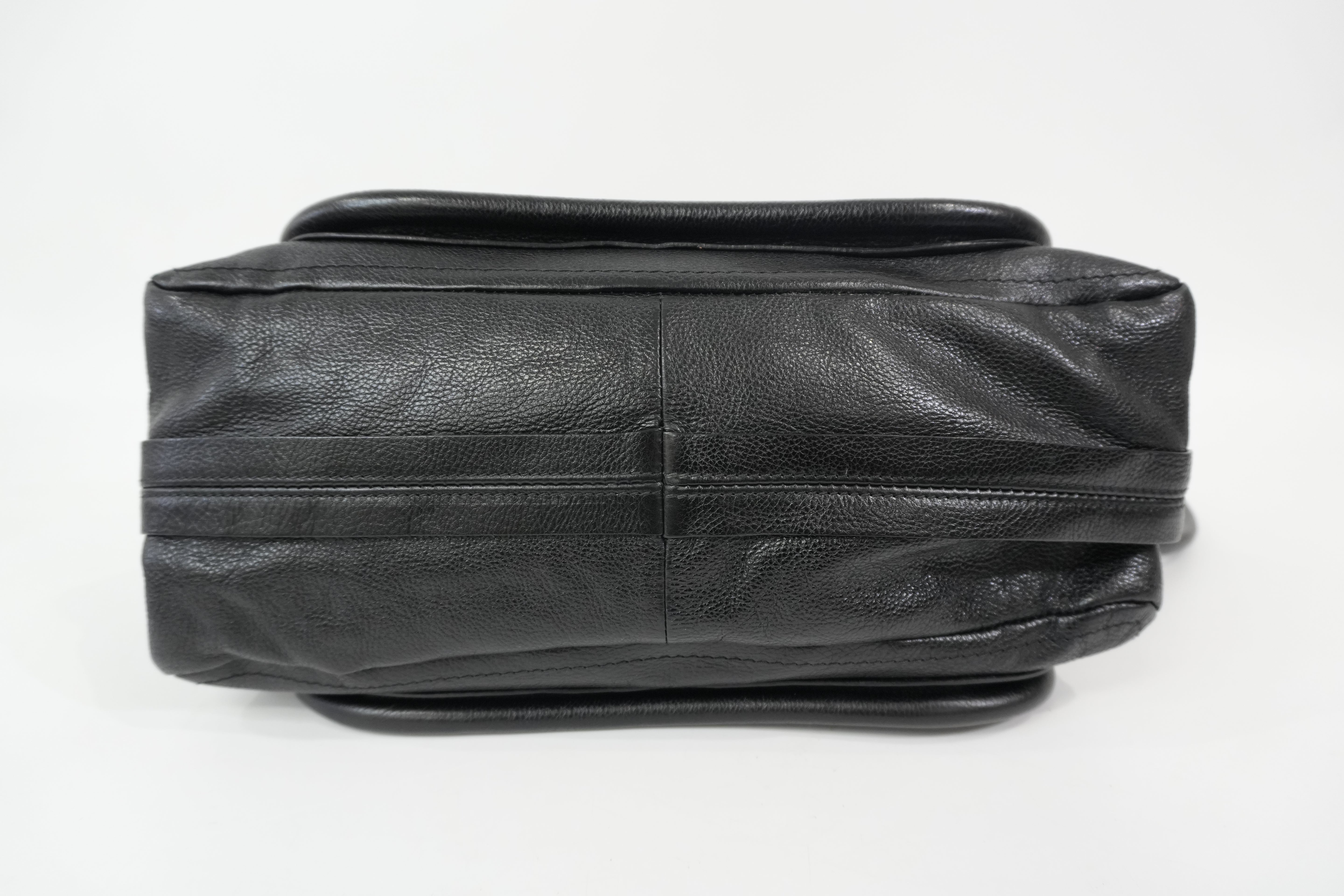Pre-Owned Chloe Two-Way Paraty Shoulder Bag Black