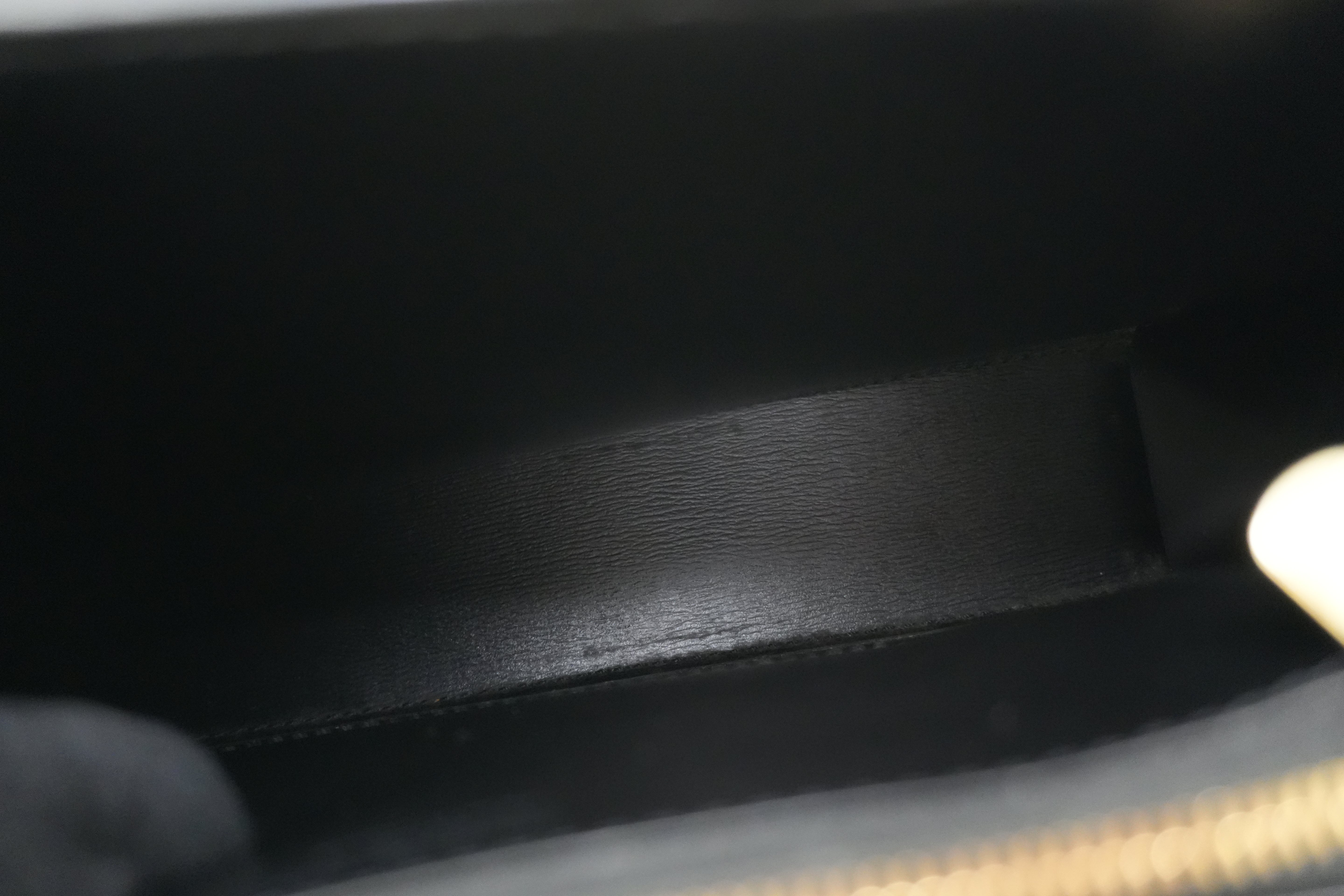 Louis Vuitton Epi Malesherbe Handbag Black Used