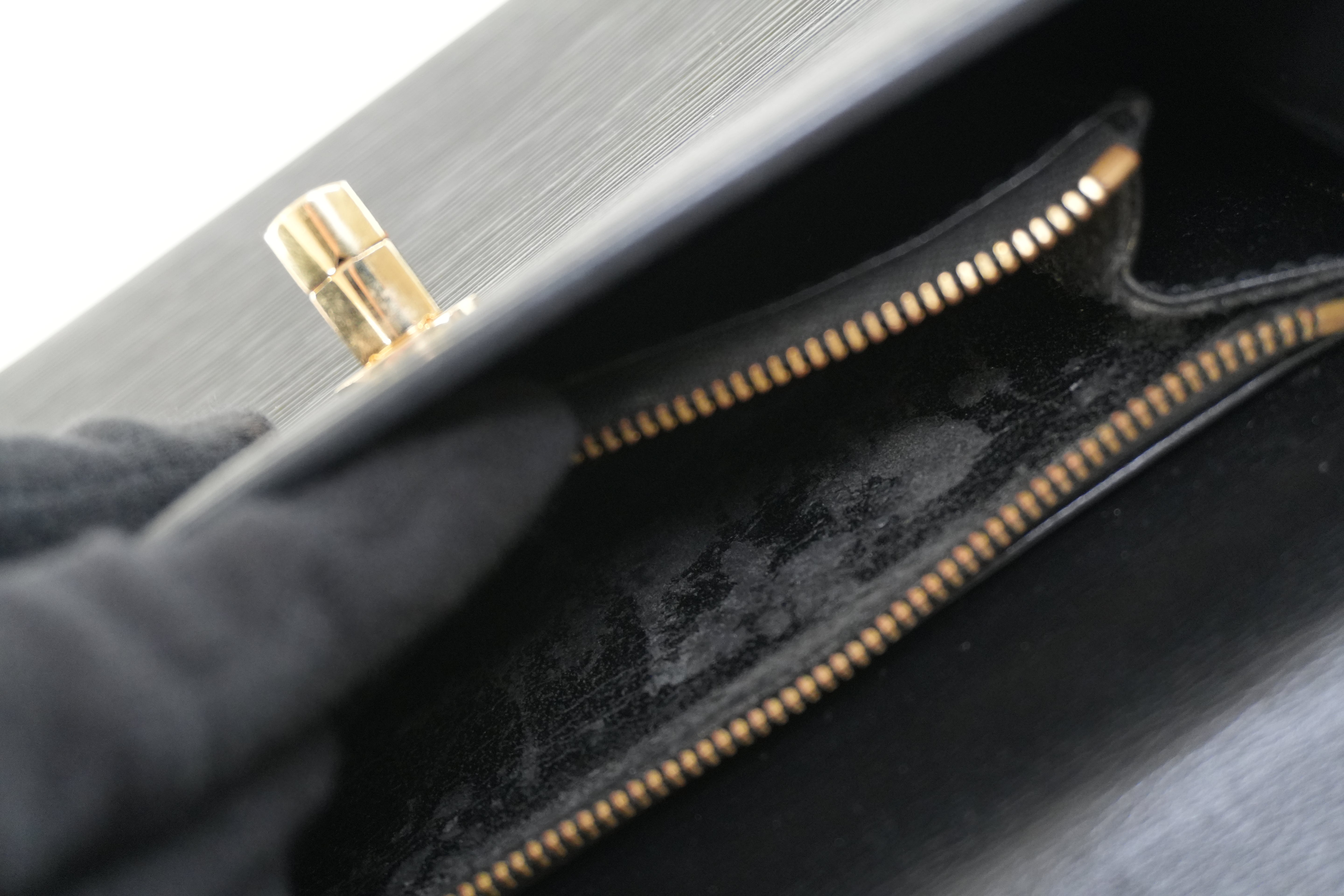 Louis Vuitton Epi Malesherbe Handbag Black Used