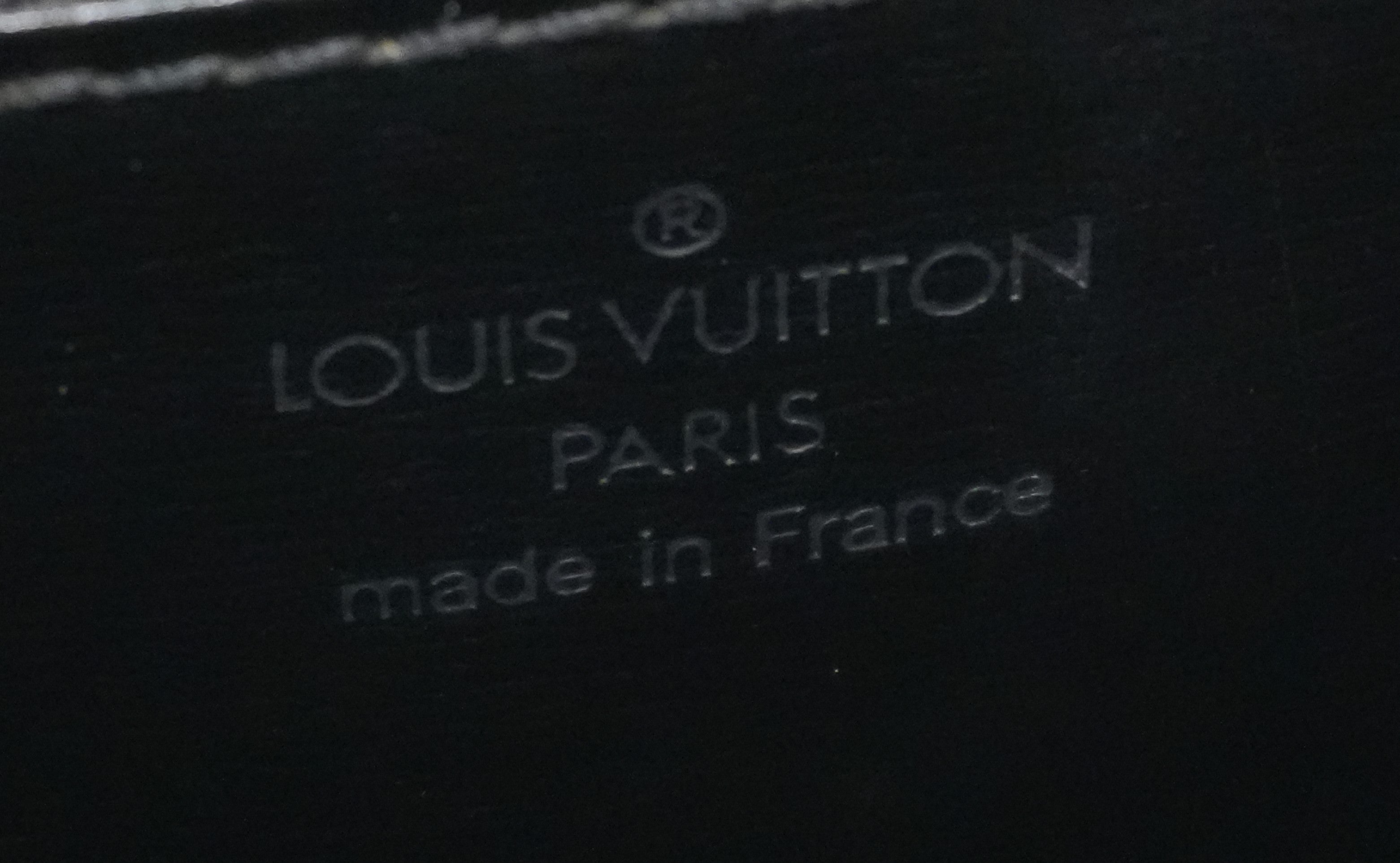Louis Vuitton Epi Malesherbe Handbag Black Used