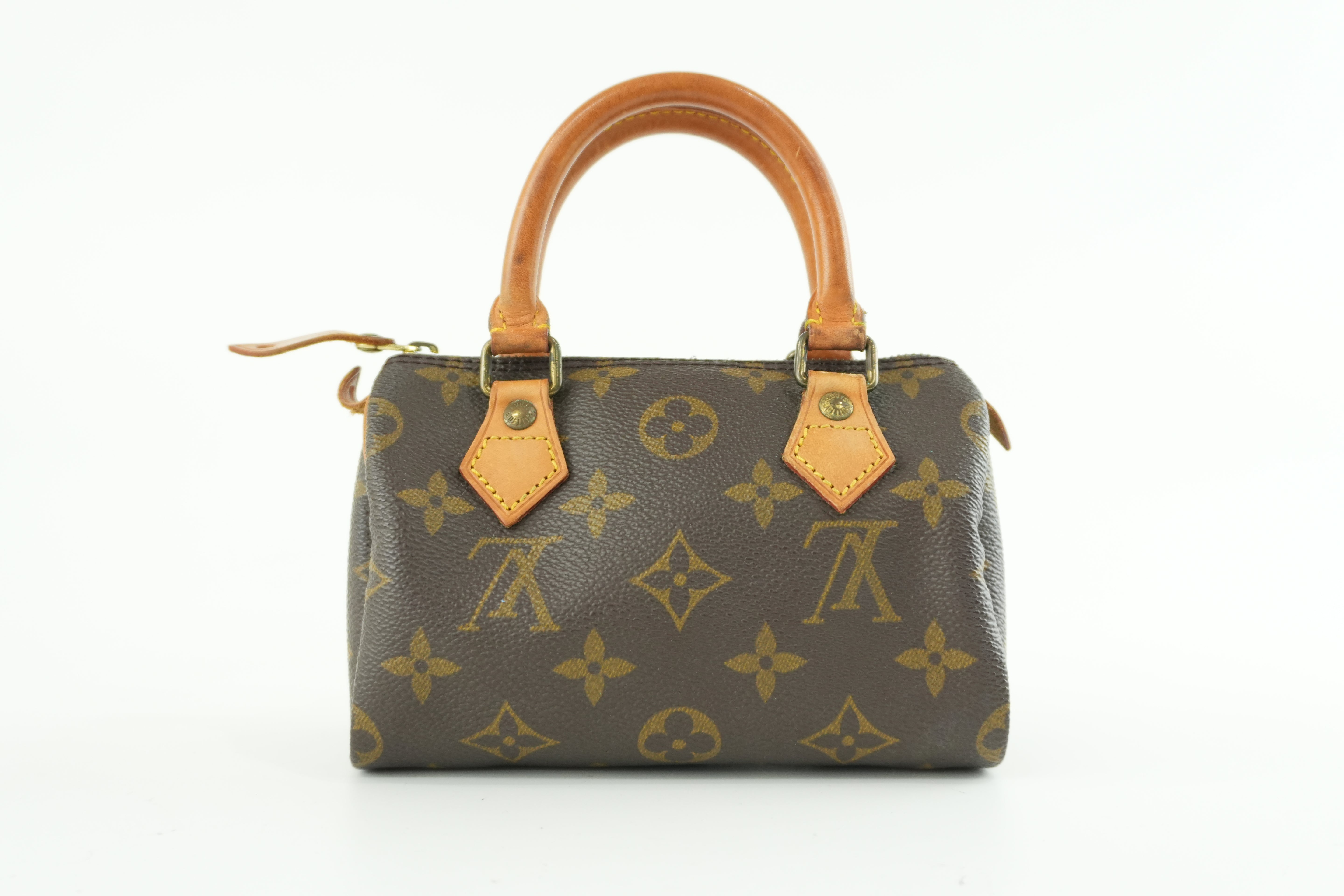 Louis Vuitton Monogram Mini Speedy Handbag Used