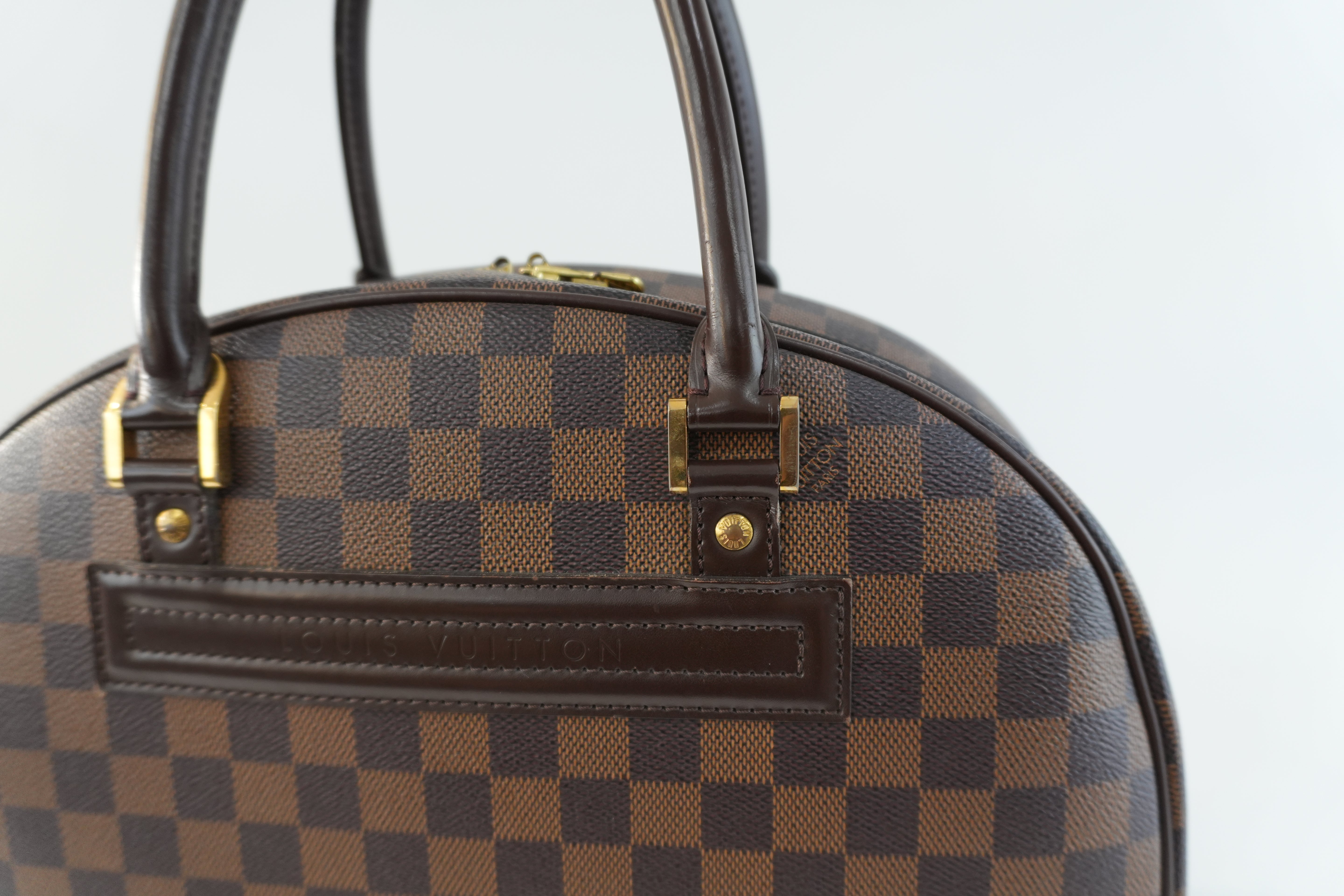 Louis Vuitton Damier Ebene Nolita Handbag Used