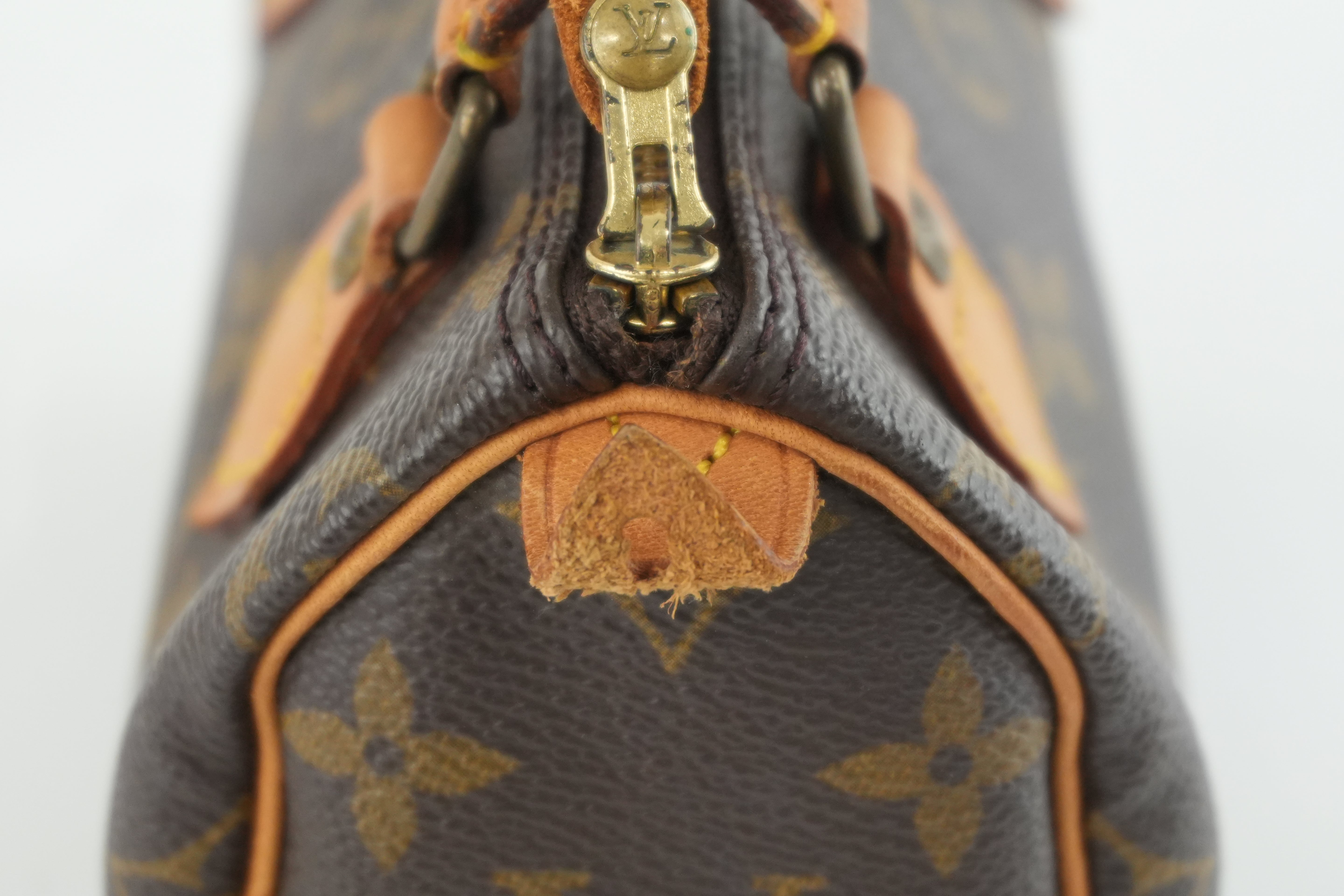 Louis Vuitton Monogram Mini Speedy Handbag Used