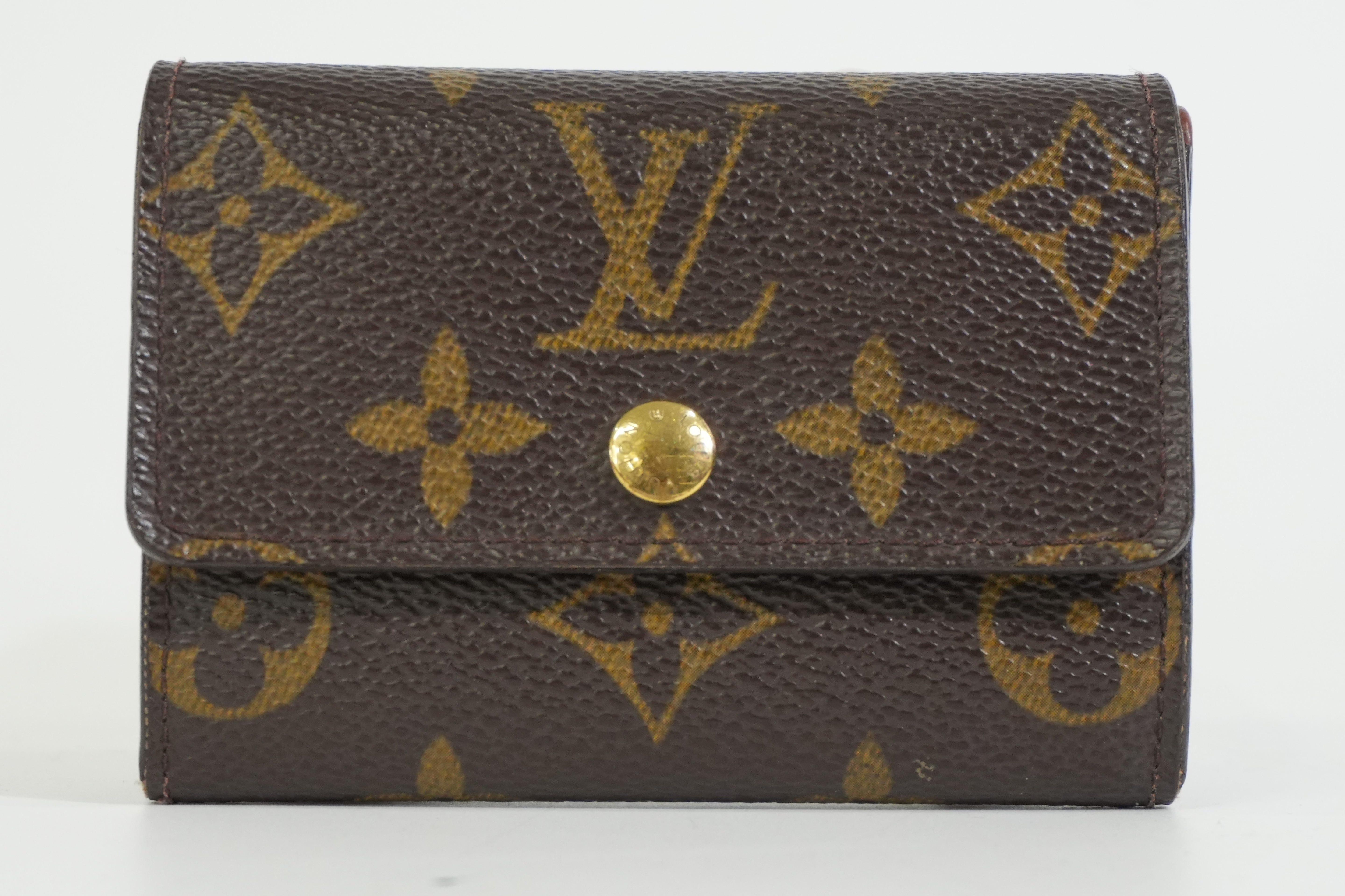 Pre-owned Louis Vuitton Monogram Coin and Card Case