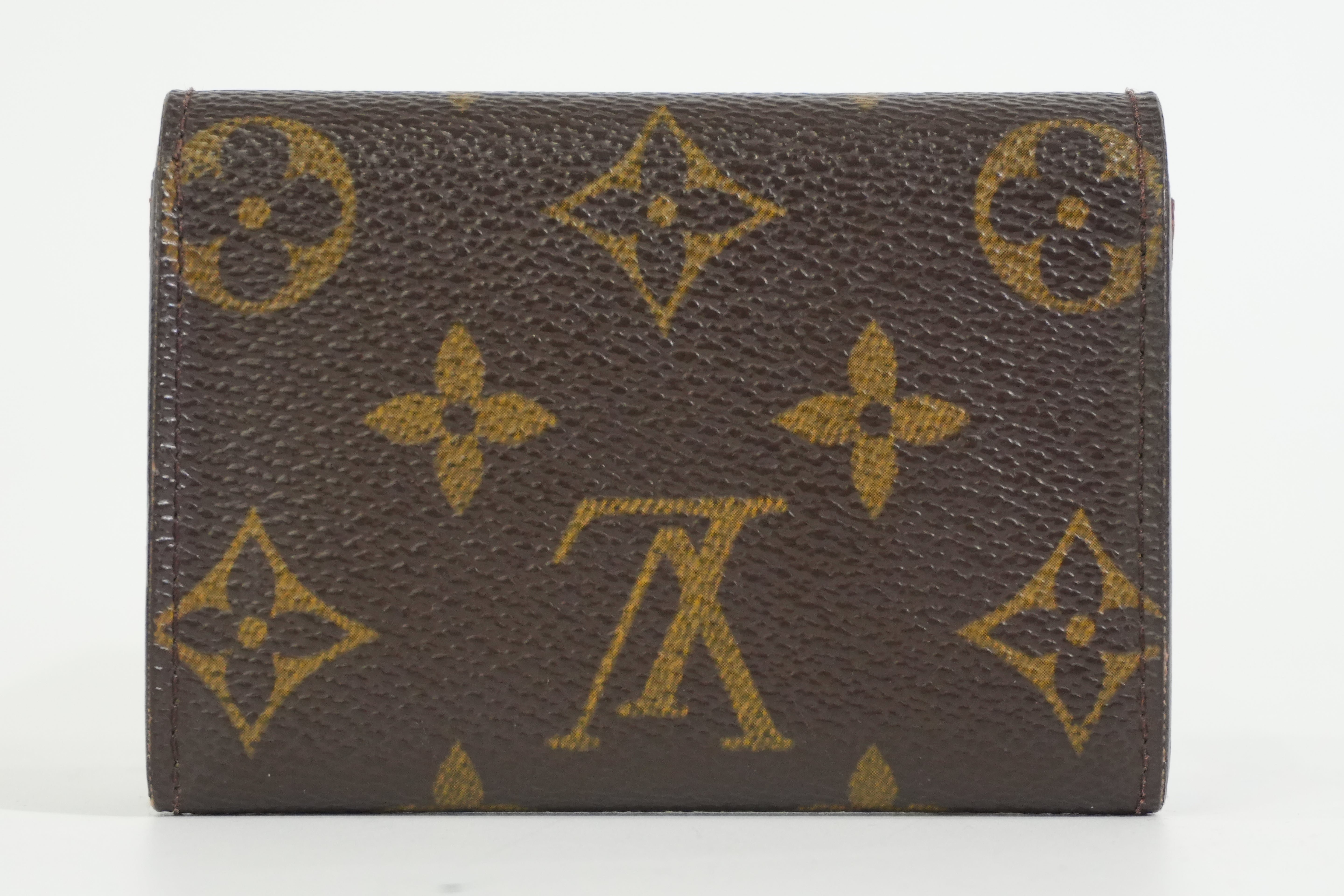Pre-owned Louis Vuitton Monogram Coin and Card Case