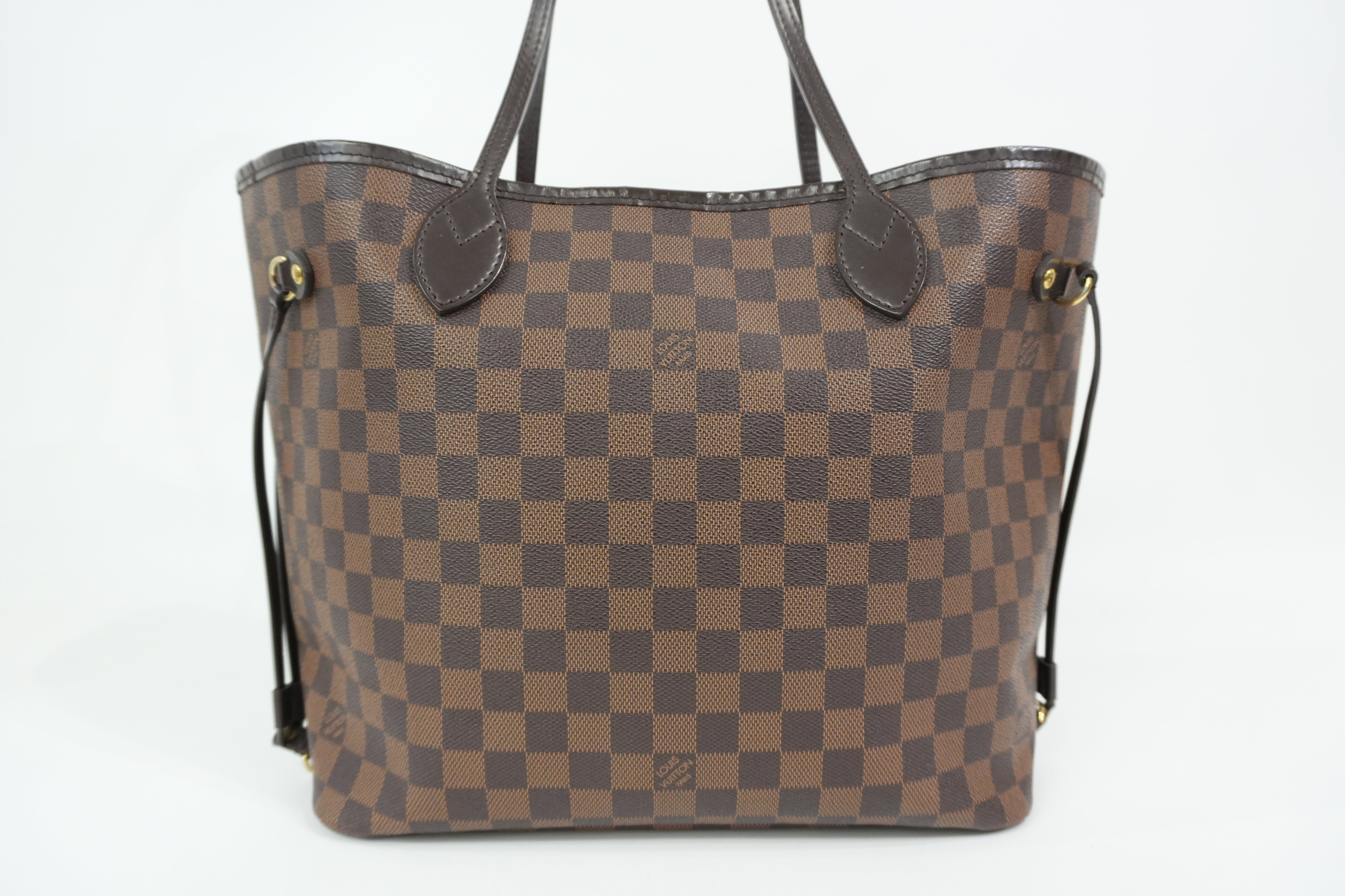 Pre-Owned Louis Vuitton Damier Ebene Neverfull MM Tote Bag