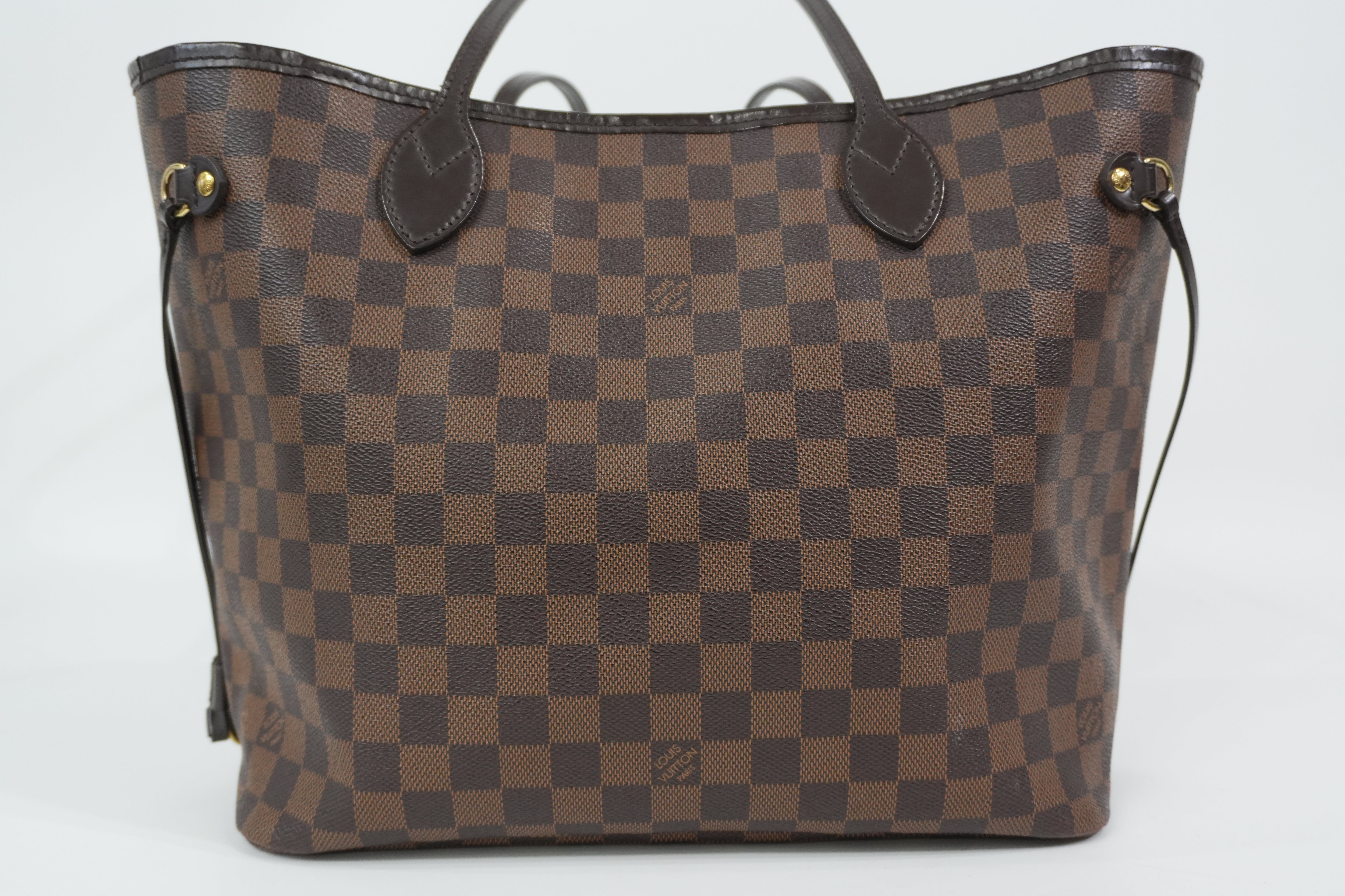 Pre-Owned Louis Vuitton Damier Ebene Neverfull MM Tote Bag