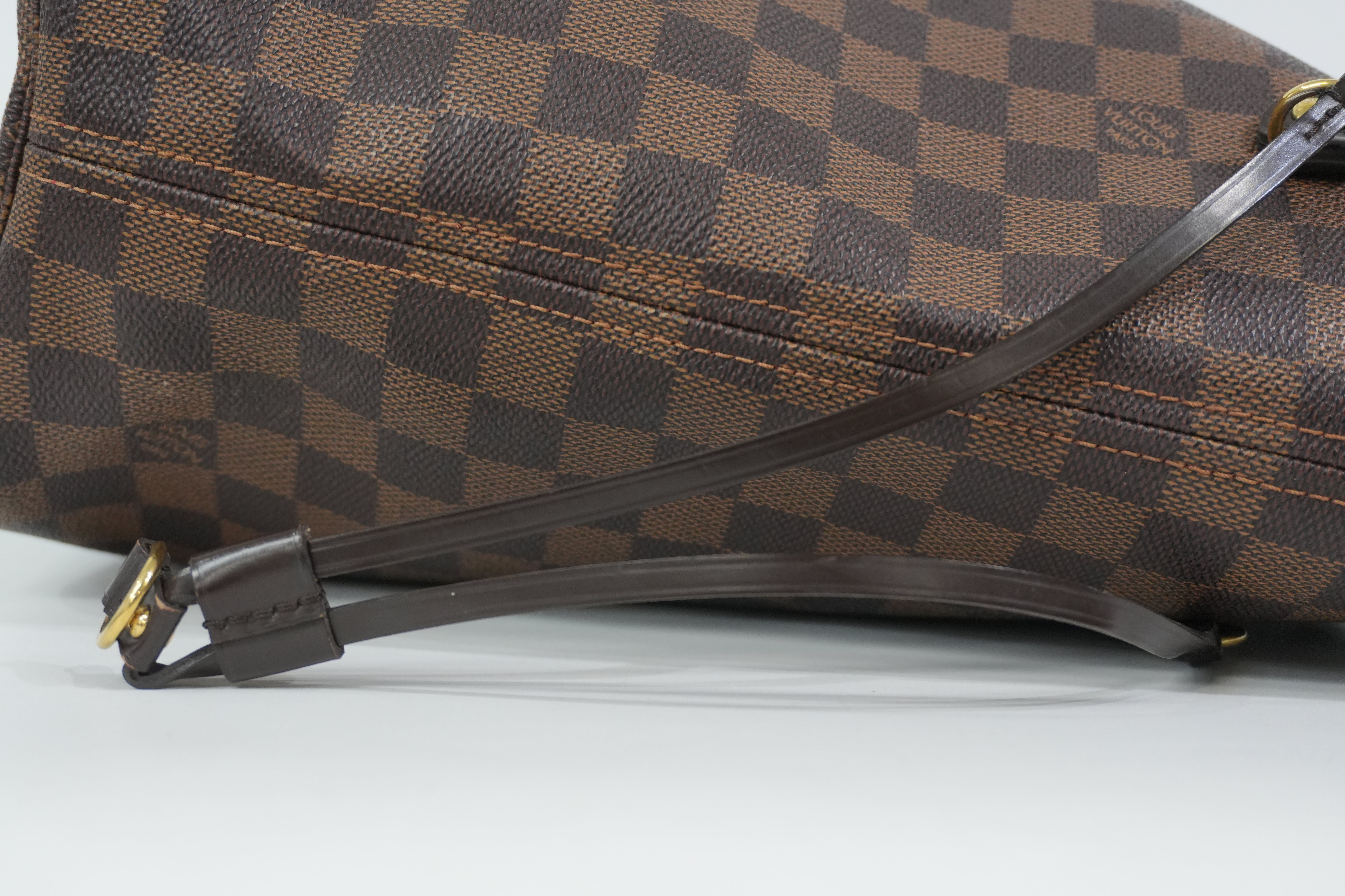 Pre-Owned Louis Vuitton Damier Ebene Neverfull MM Tote Bag